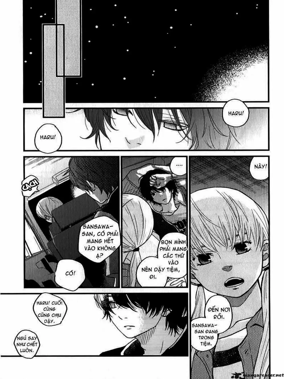 Truyện Tranh Quái Vật Bàn Bên - Tonari No Kaibutsu-Kun trang 4