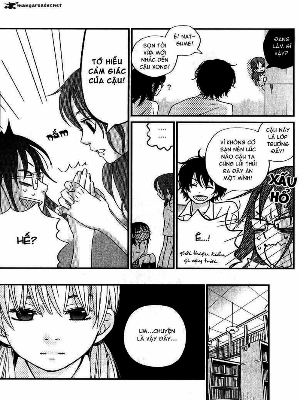 Truyện Tranh Quái Vật Bàn Bên - Tonari No Kaibutsu-Kun trang 4