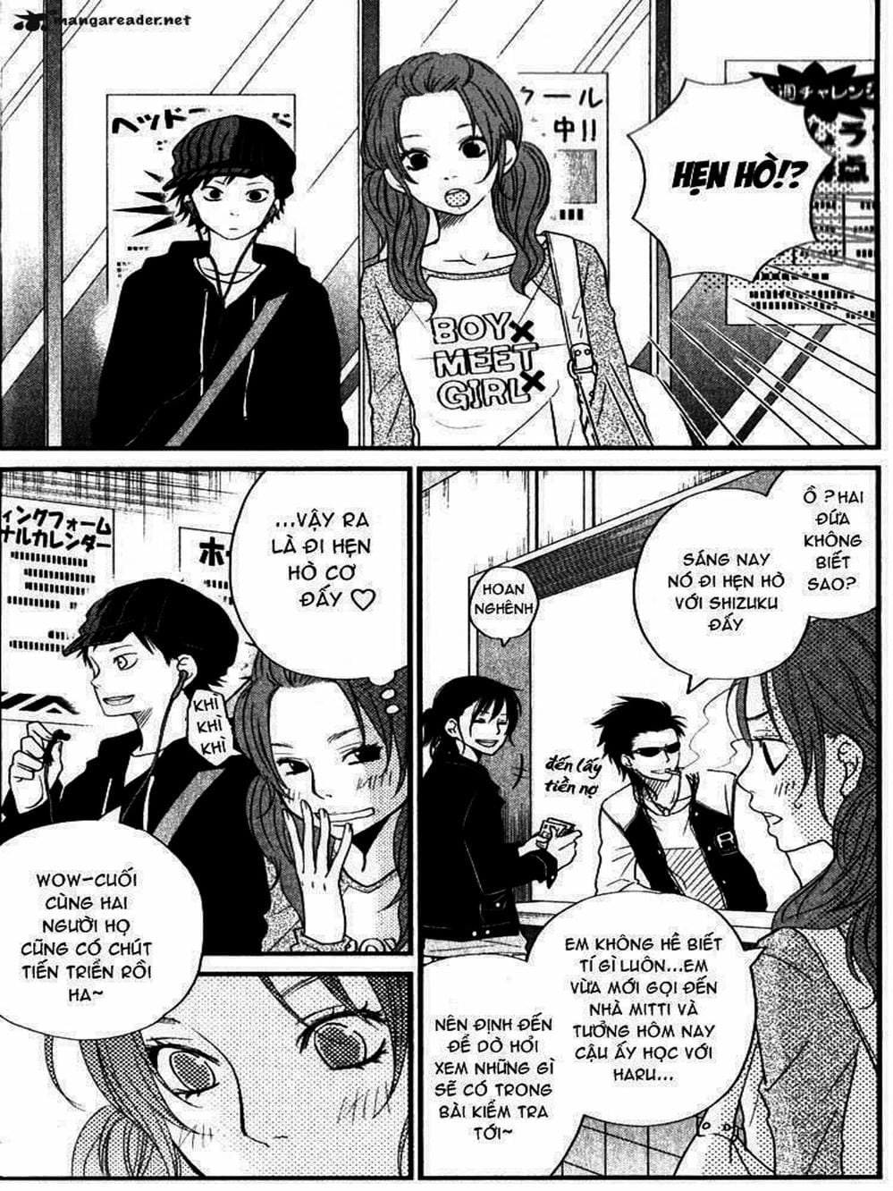 Truyện Tranh Quái Vật Bàn Bên - Tonari No Kaibutsu-Kun trang 4