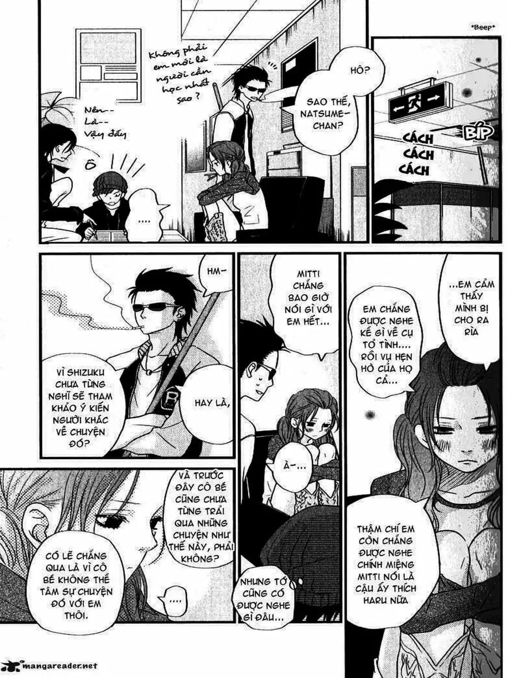 Truyện Tranh Quái Vật Bàn Bên - Tonari No Kaibutsu-Kun trang 4