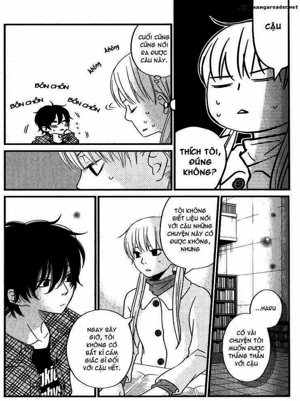 Truyện Tranh Quái Vật Bàn Bên - Tonari No Kaibutsu-Kun trang 4