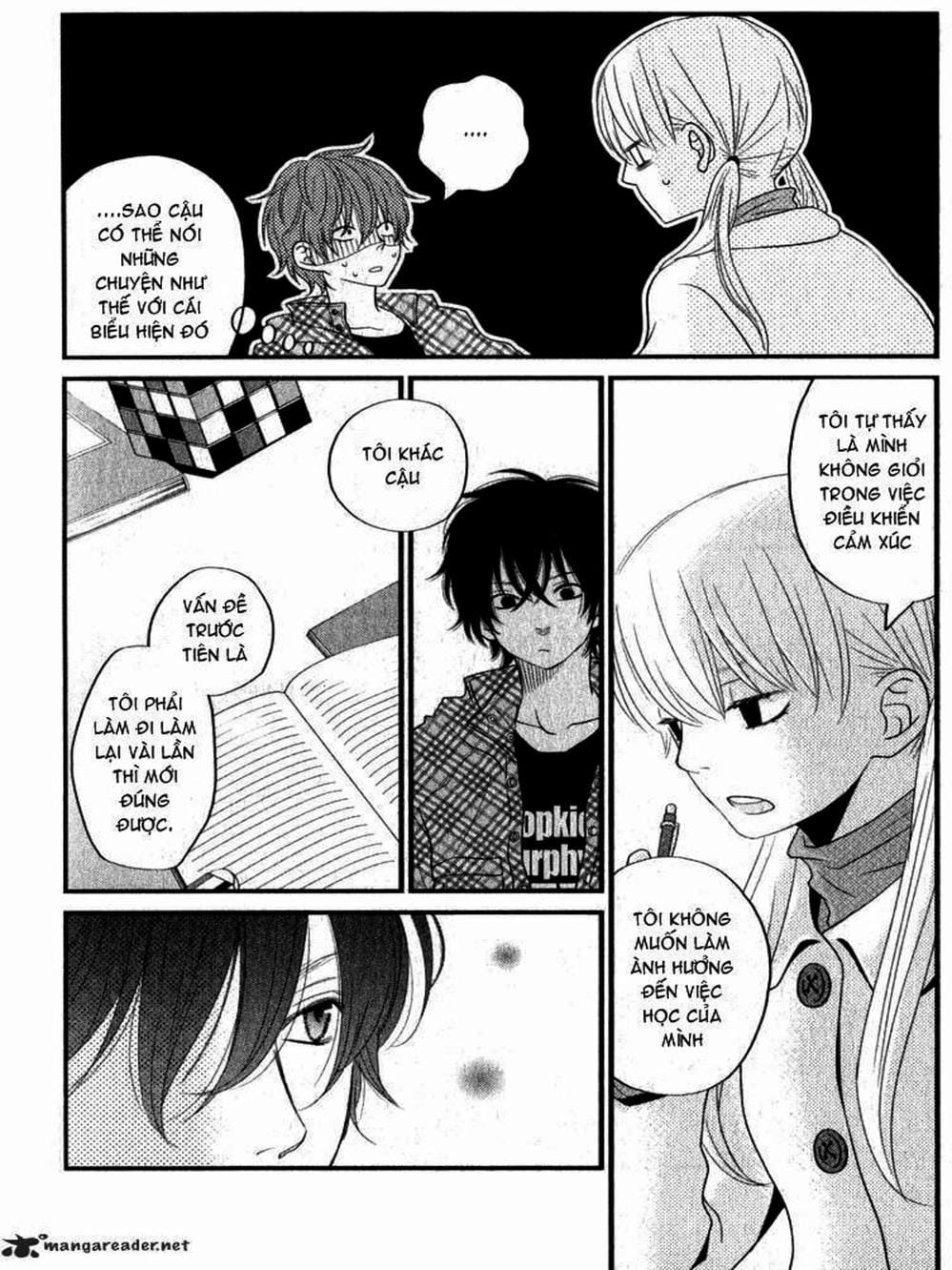 Truyện Tranh Quái Vật Bàn Bên - Tonari No Kaibutsu-Kun trang 4