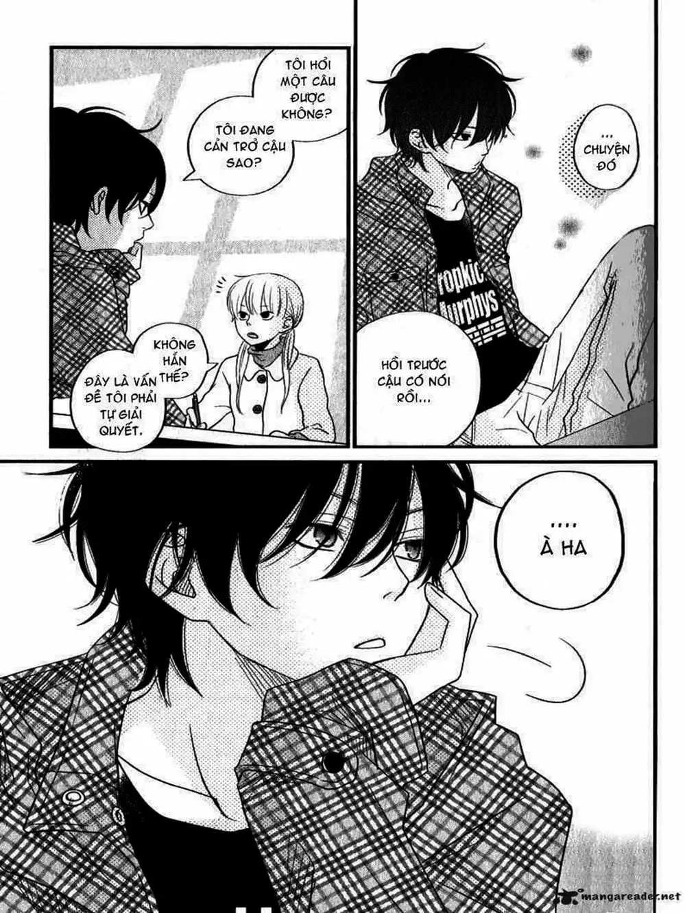 Truyện Tranh Quái Vật Bàn Bên - Tonari No Kaibutsu-Kun trang 4