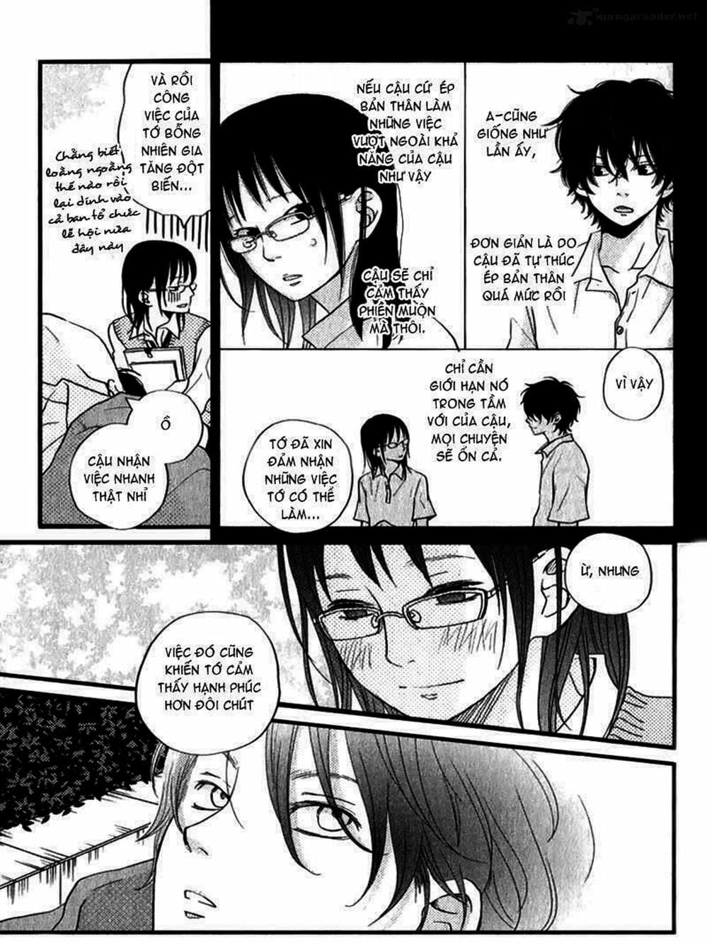 Truyện Tranh Quái Vật Bàn Bên - Tonari No Kaibutsu-Kun trang 4