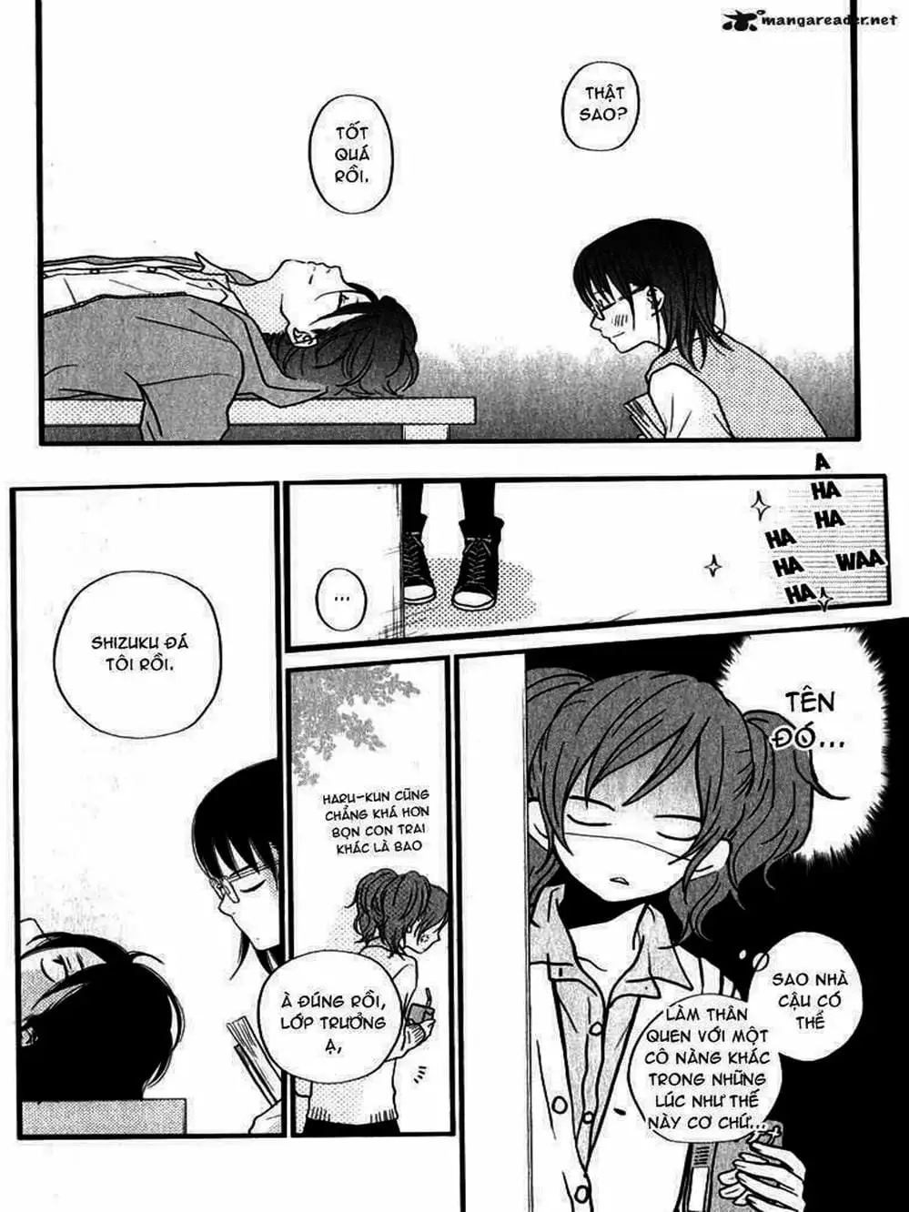 Truyện Tranh Quái Vật Bàn Bên - Tonari No Kaibutsu-Kun trang 4