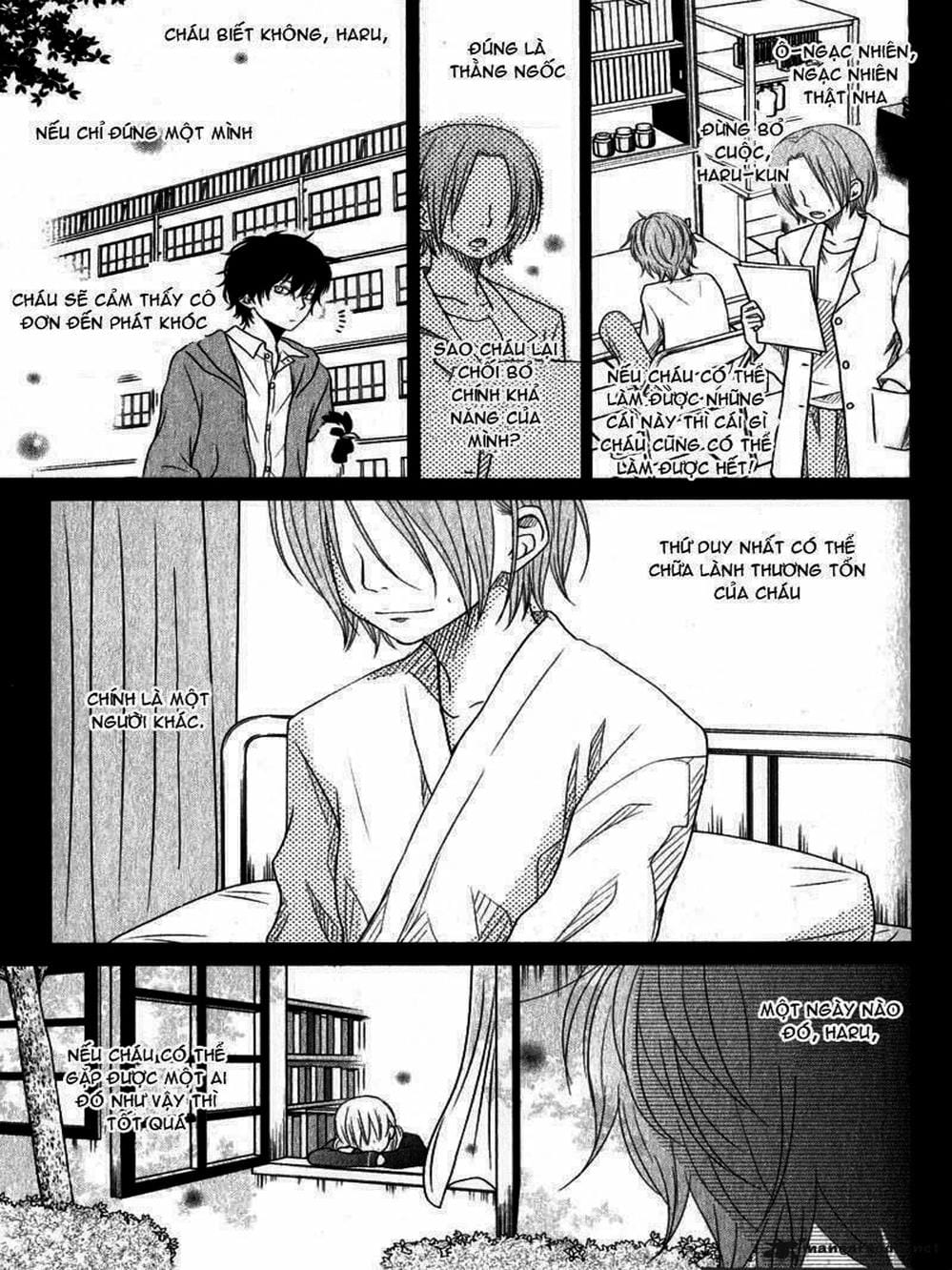 Truyện Tranh Quái Vật Bàn Bên - Tonari No Kaibutsu-Kun trang 4