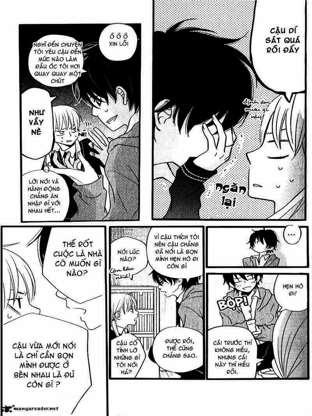 Truyện Tranh Quái Vật Bàn Bên - Tonari No Kaibutsu-Kun trang 4