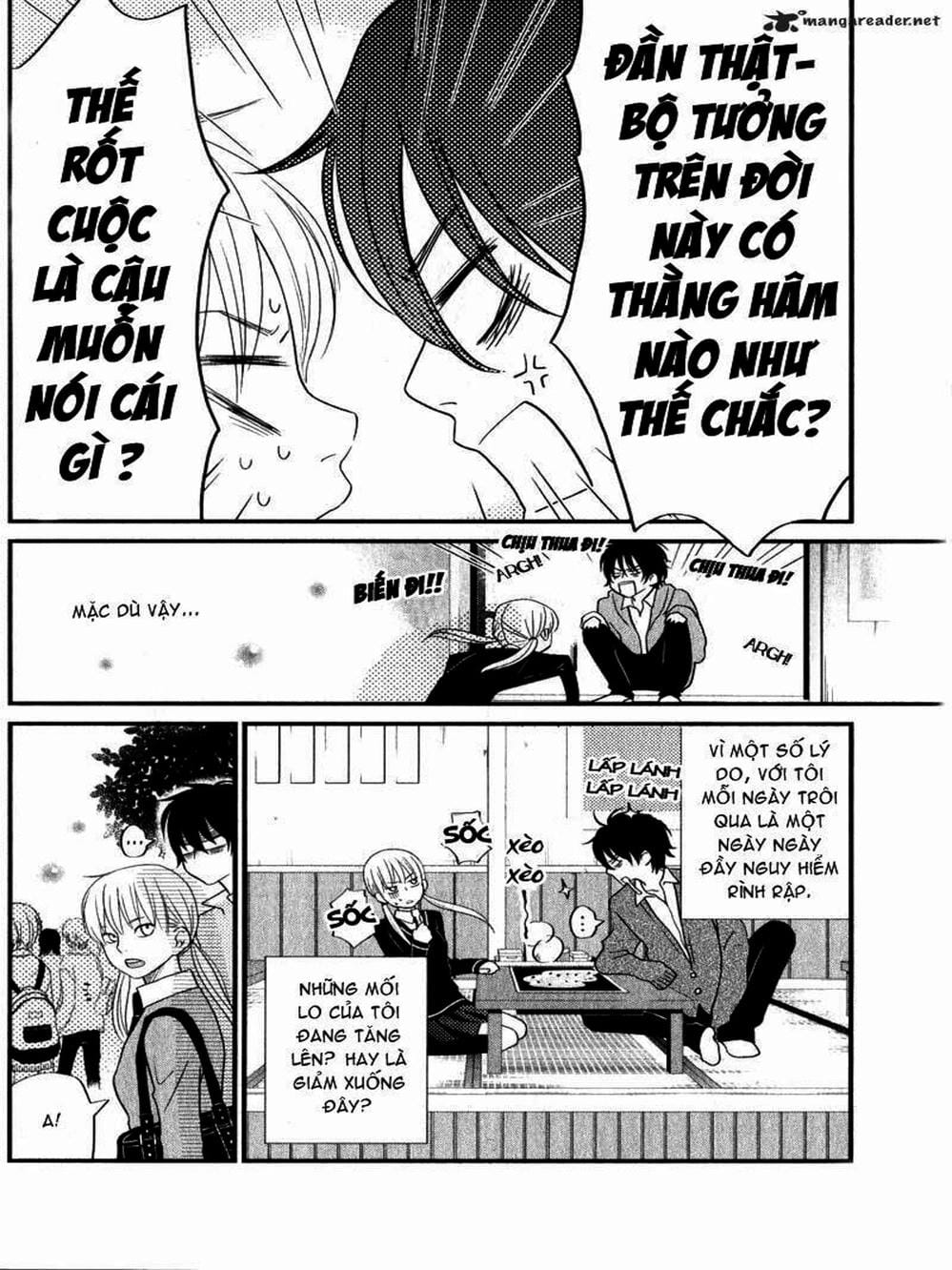 Truyện Tranh Quái Vật Bàn Bên - Tonari No Kaibutsu-Kun trang 4