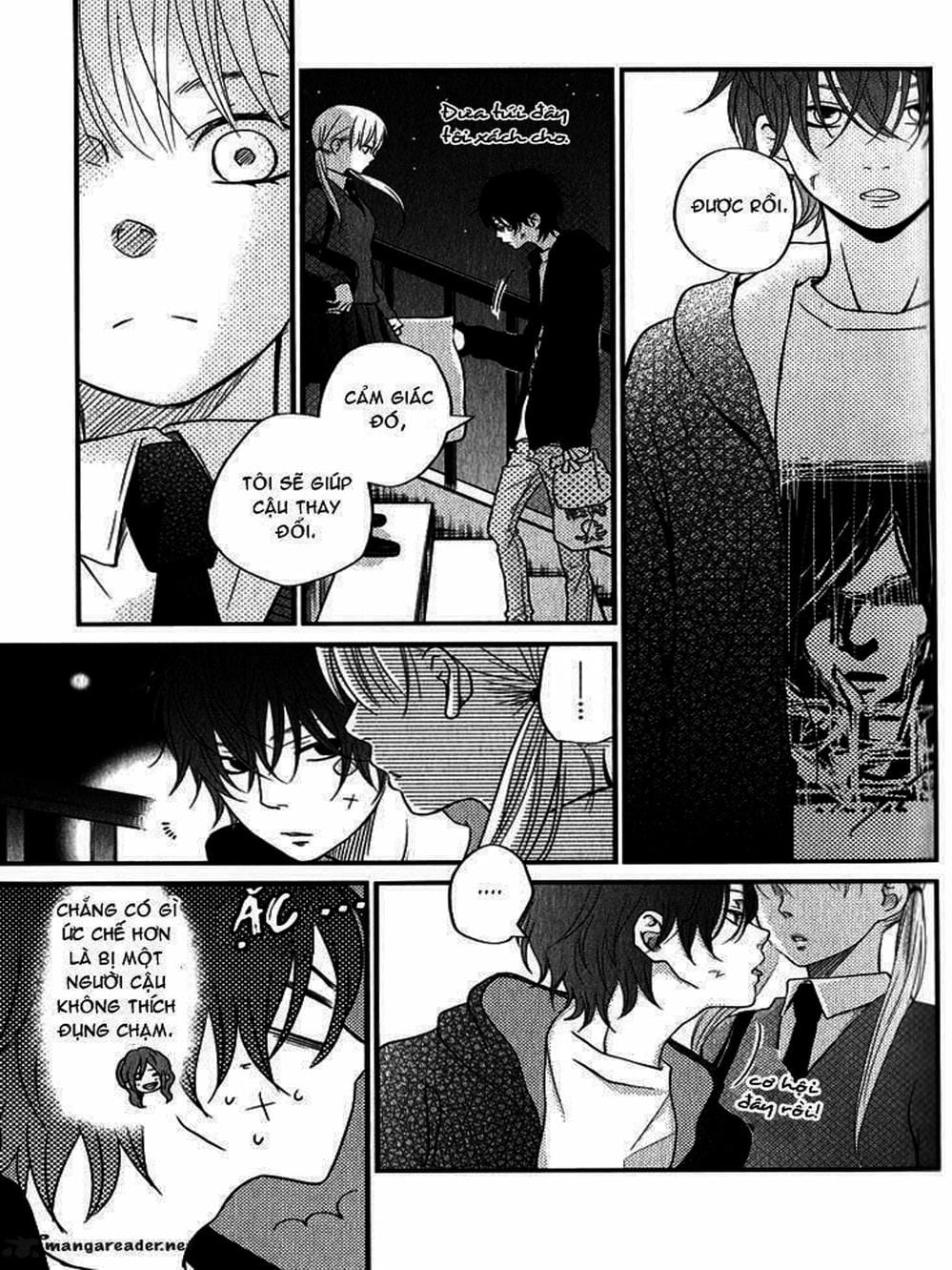 Truyện Tranh Quái Vật Bàn Bên - Tonari No Kaibutsu-Kun trang 4