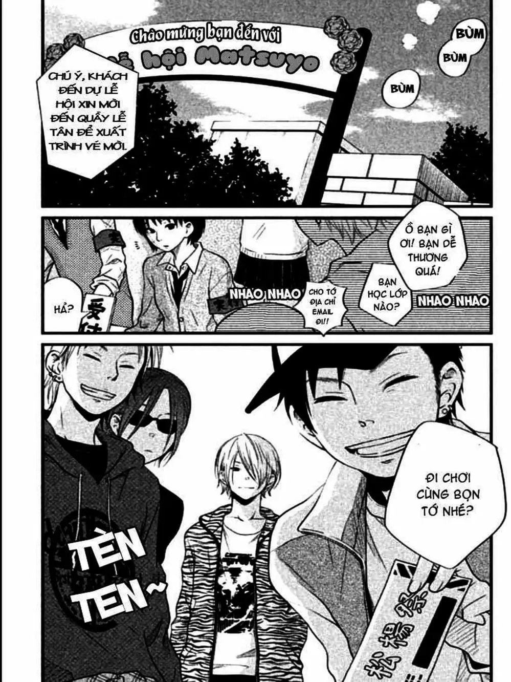 Truyện Tranh Quái Vật Bàn Bên - Tonari No Kaibutsu-Kun trang 4