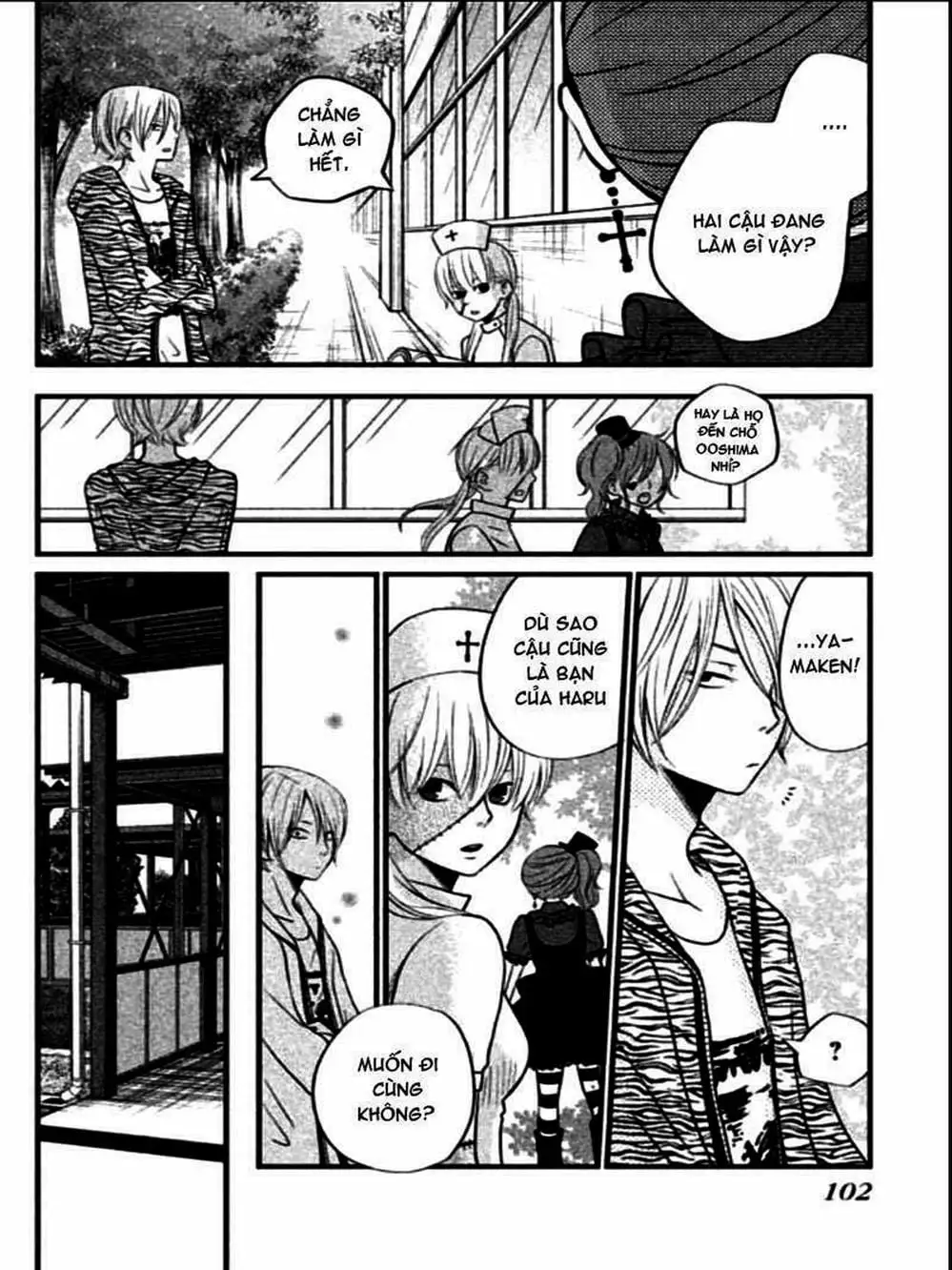 Truyện Tranh Quái Vật Bàn Bên - Tonari No Kaibutsu-Kun trang 4