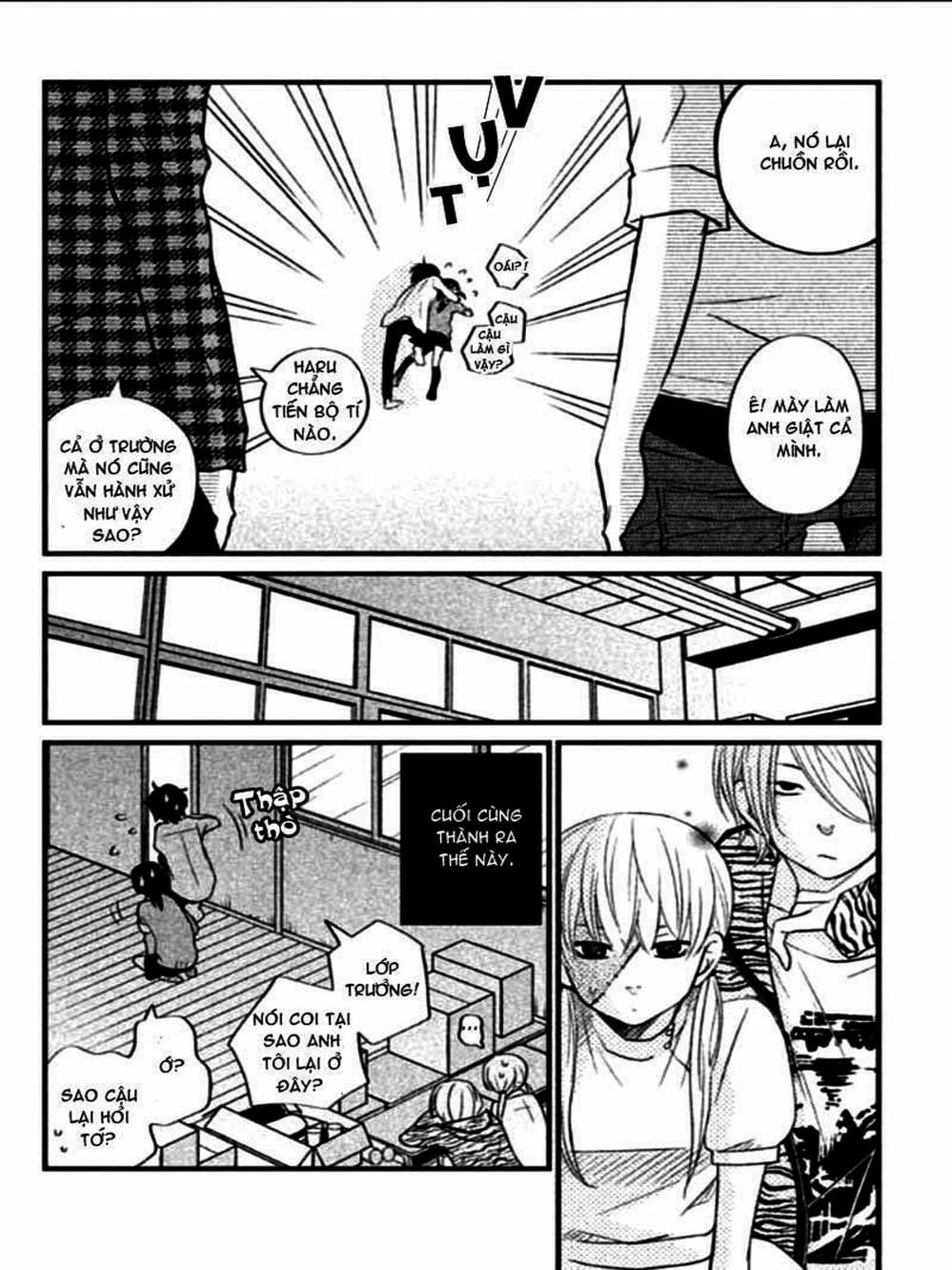 Truyện Tranh Quái Vật Bàn Bên - Tonari No Kaibutsu-Kun trang 4