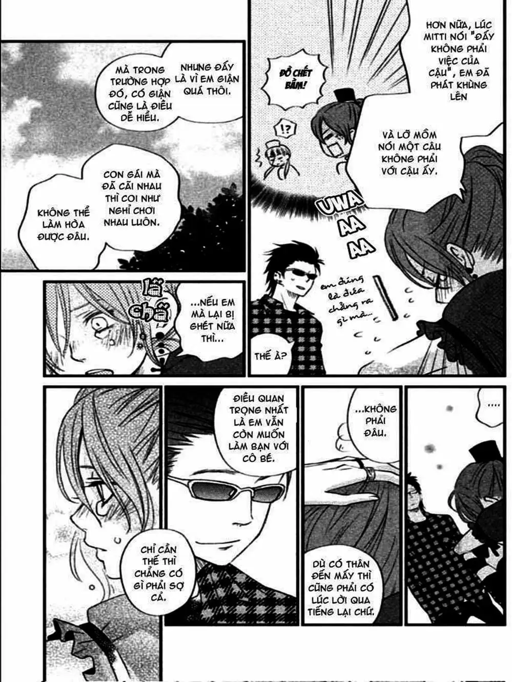 Truyện Tranh Quái Vật Bàn Bên - Tonari No Kaibutsu-Kun trang 4