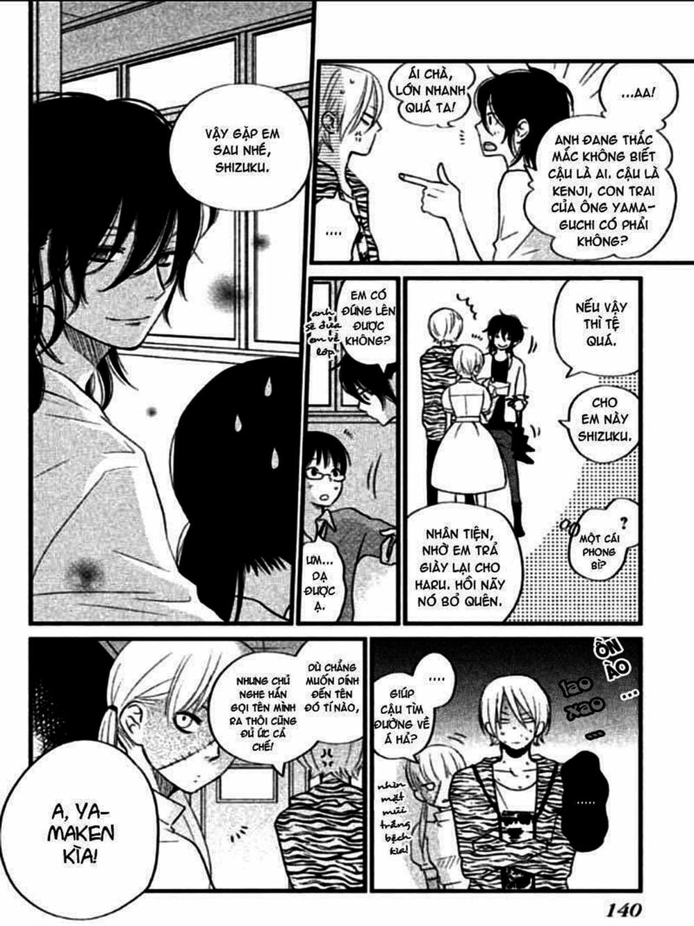 Truyện Tranh Quái Vật Bàn Bên - Tonari No Kaibutsu-Kun trang 4