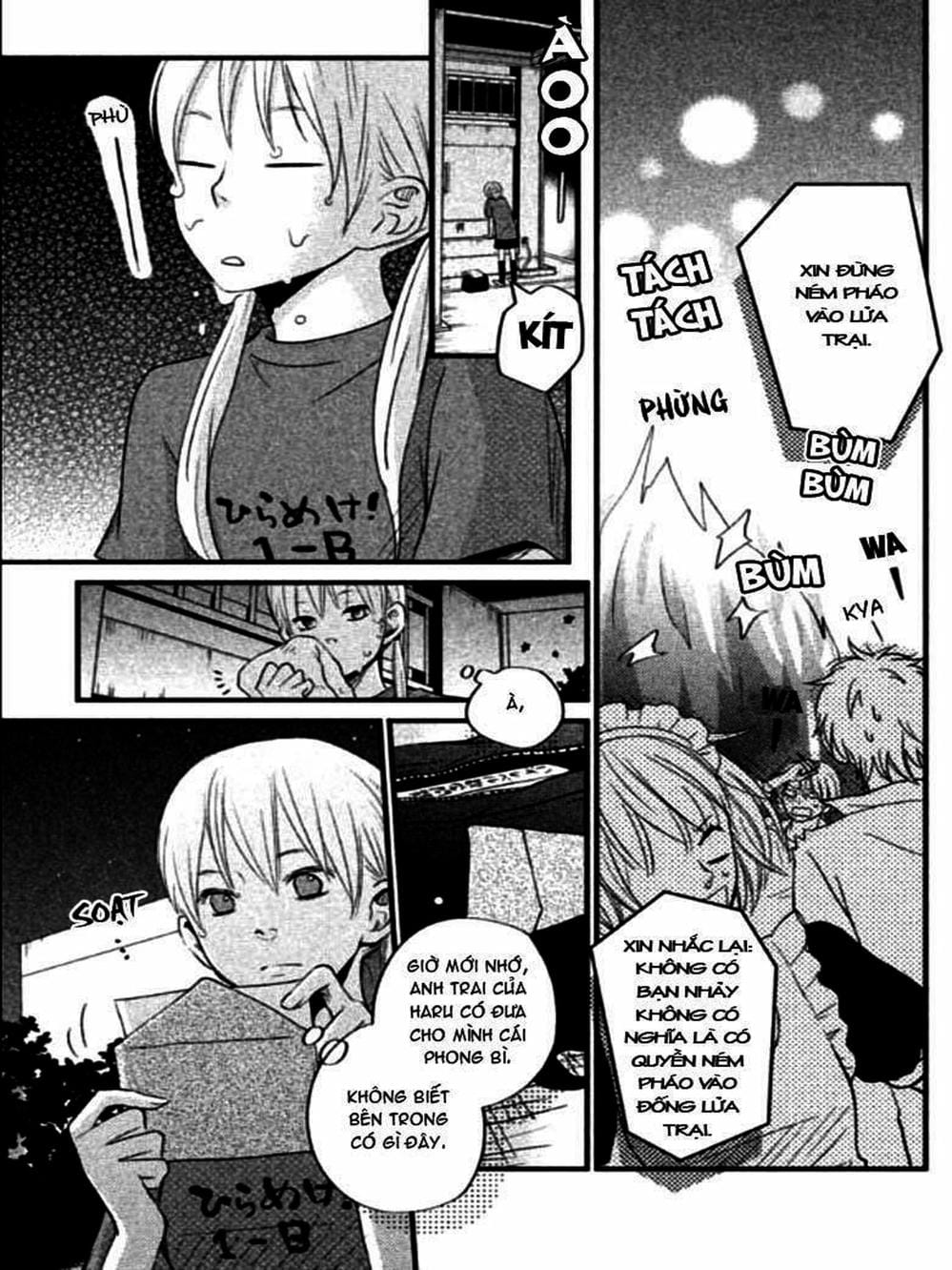 Truyện Tranh Quái Vật Bàn Bên - Tonari No Kaibutsu-Kun trang 4