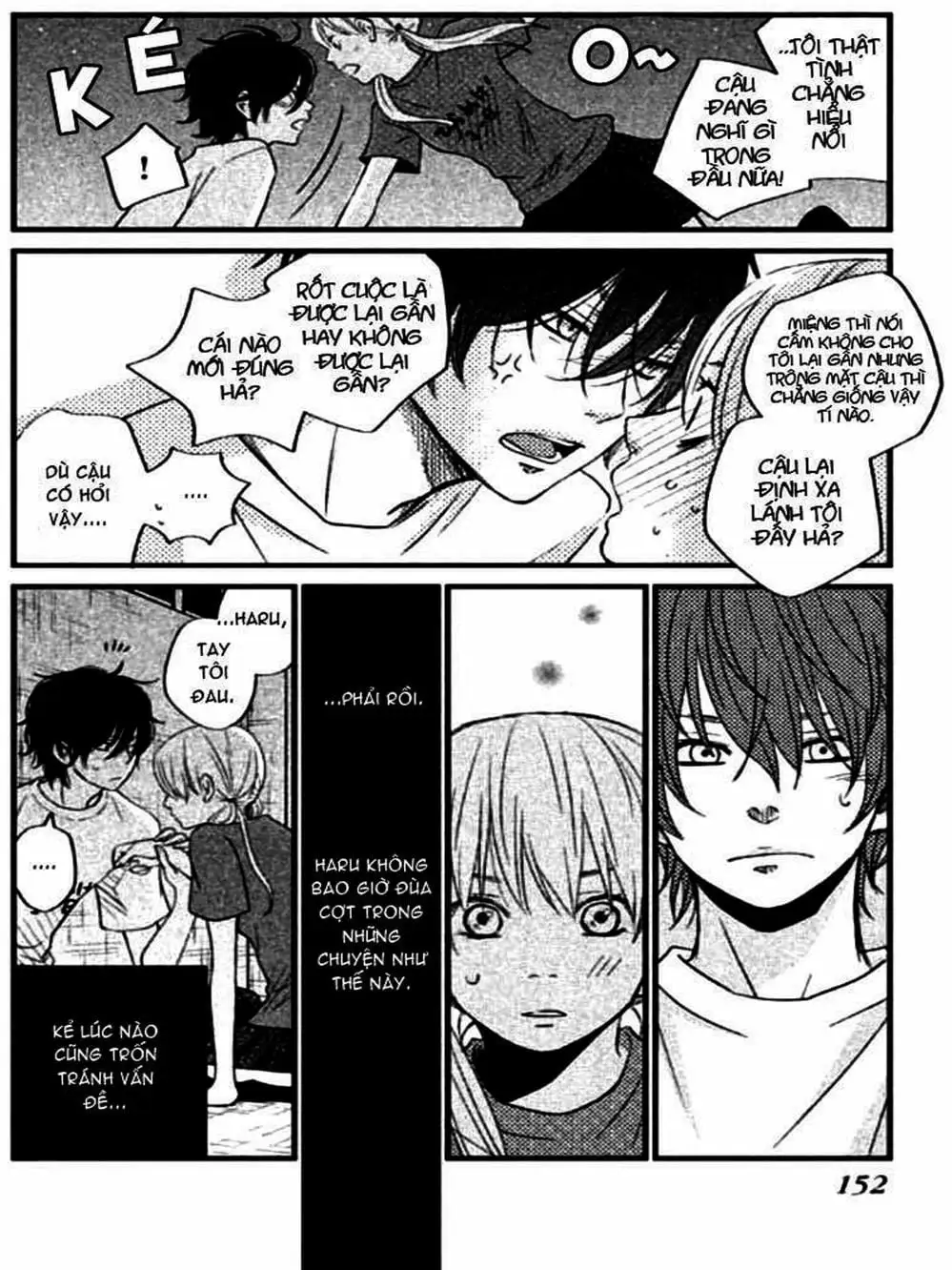 Truyện Tranh Quái Vật Bàn Bên - Tonari No Kaibutsu-Kun trang 4