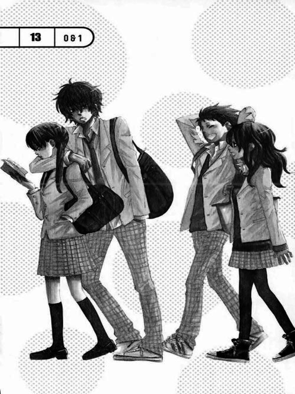 Truyện Tranh Quái Vật Bàn Bên - Tonari No Kaibutsu-Kun trang 4