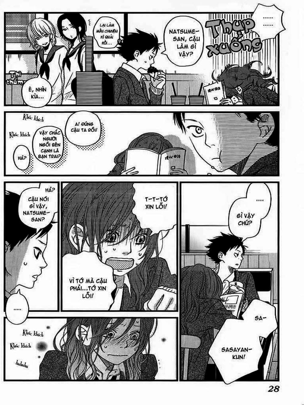 Truyện Tranh Quái Vật Bàn Bên - Tonari No Kaibutsu-Kun trang 4