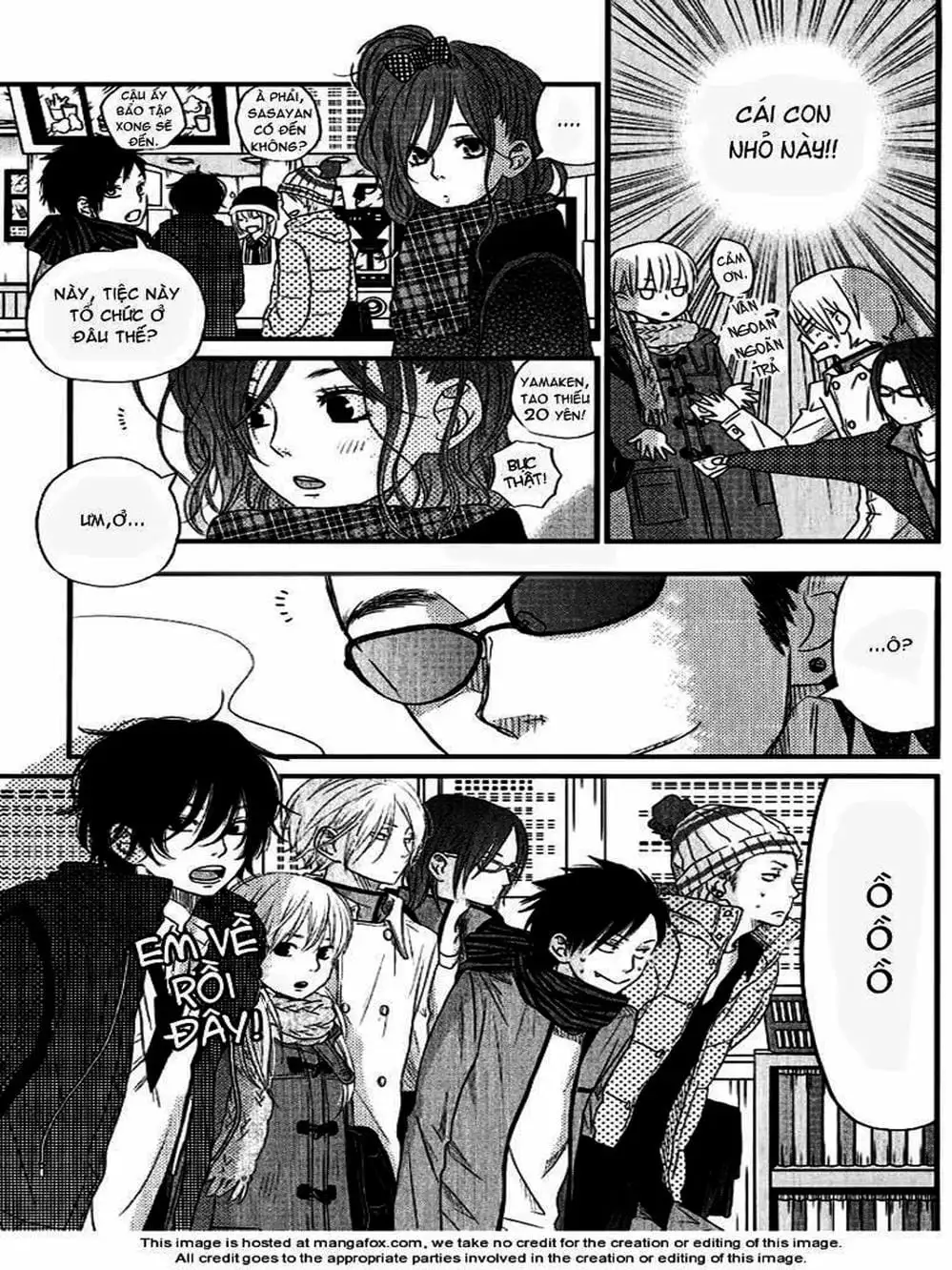 Truyện Tranh Quái Vật Bàn Bên - Tonari No Kaibutsu-Kun trang 4