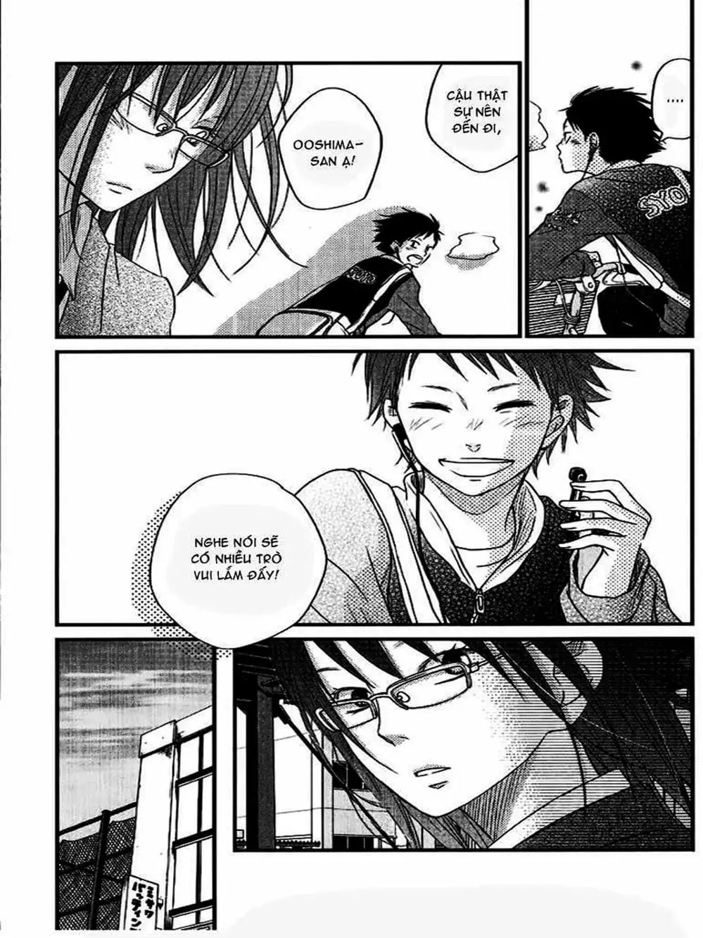 Truyện Tranh Quái Vật Bàn Bên - Tonari No Kaibutsu-Kun trang 4