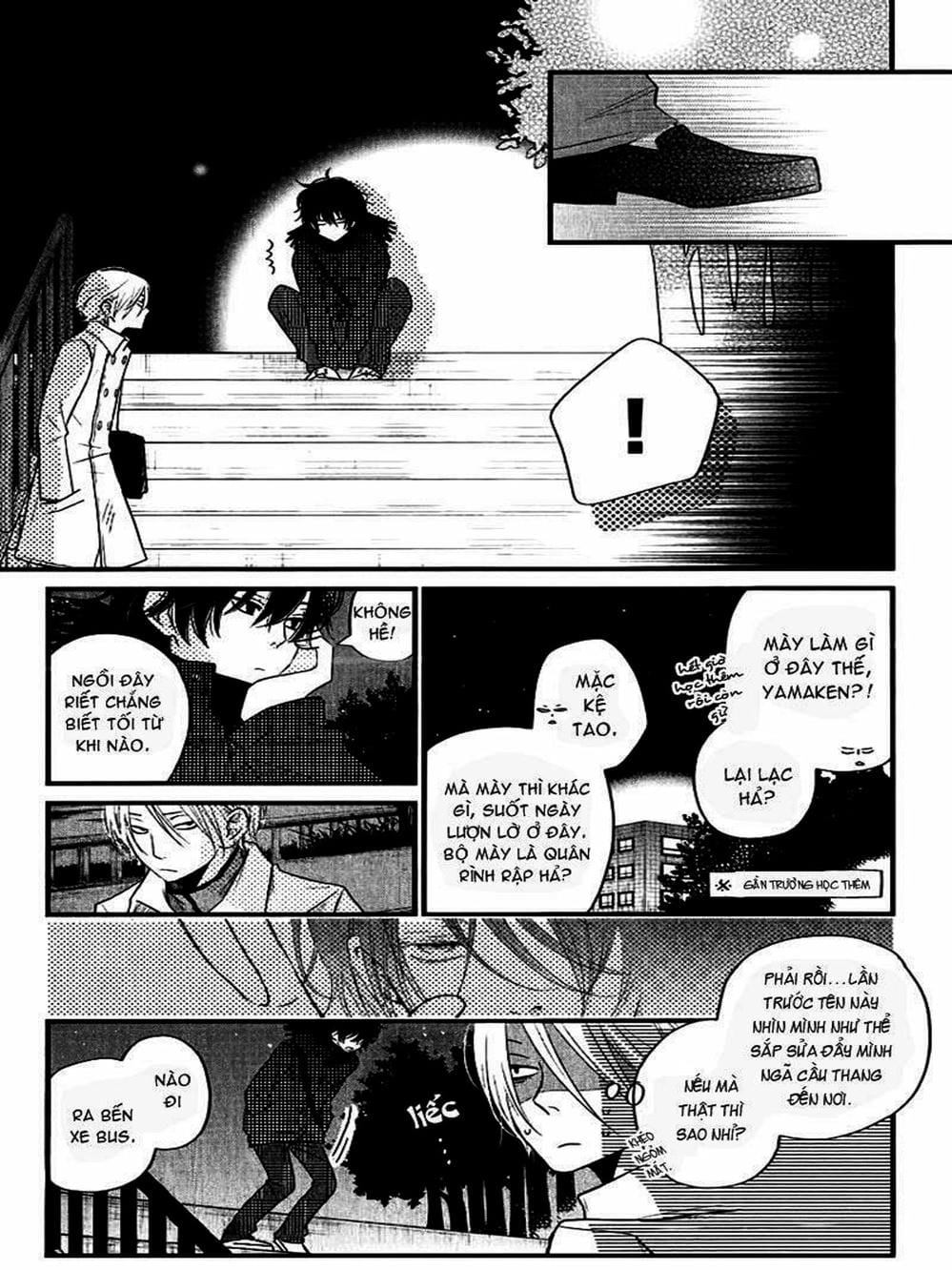 Truyện Tranh Quái Vật Bàn Bên - Tonari No Kaibutsu-Kun trang 4