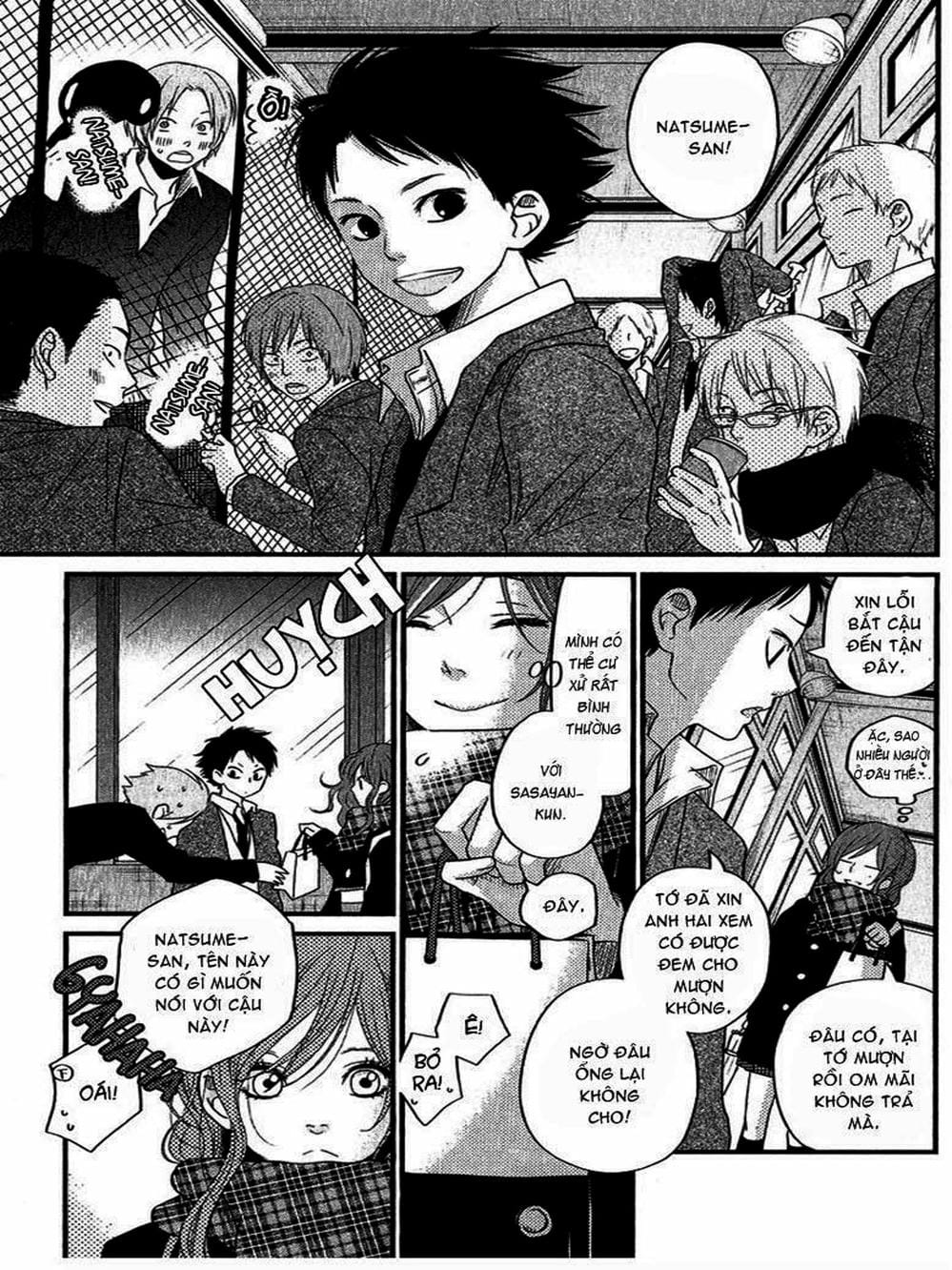 Truyện Tranh Quái Vật Bàn Bên - Tonari No Kaibutsu-Kun trang 4