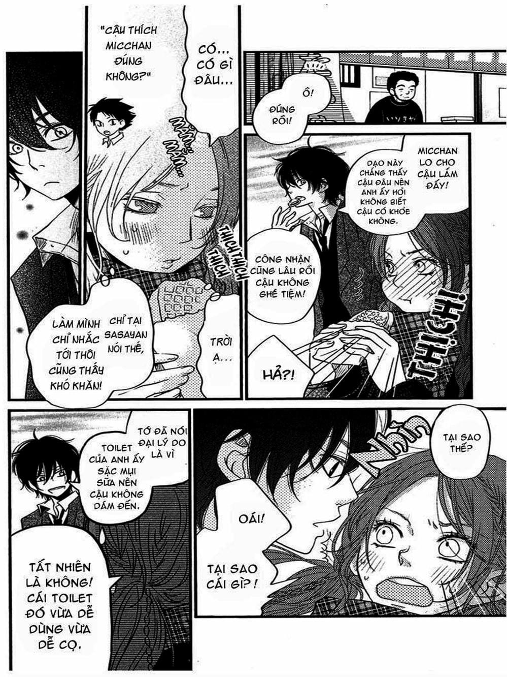 Truyện Tranh Quái Vật Bàn Bên - Tonari No Kaibutsu-Kun trang 4