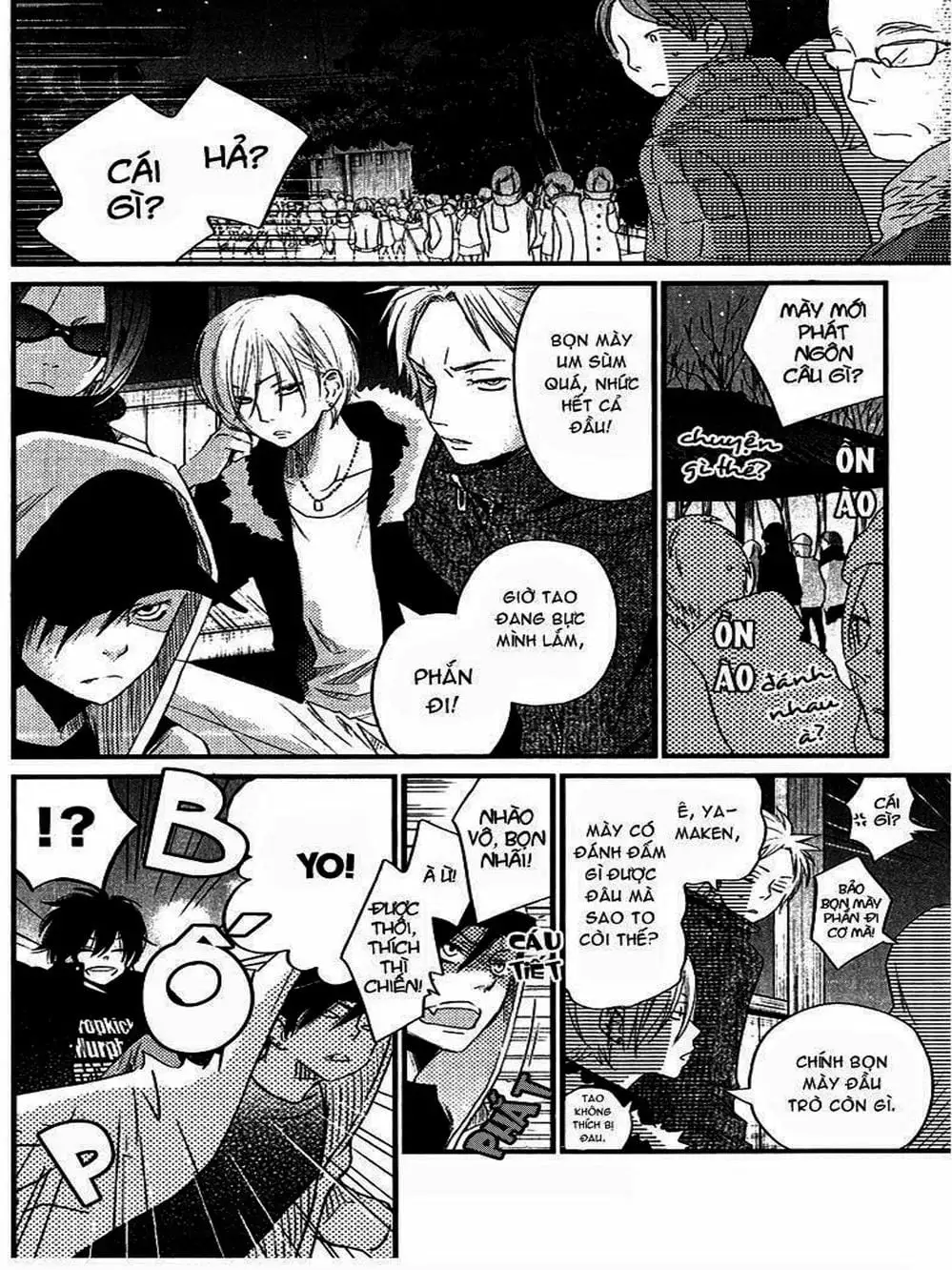 Truyện Tranh Quái Vật Bàn Bên - Tonari No Kaibutsu-Kun trang 4