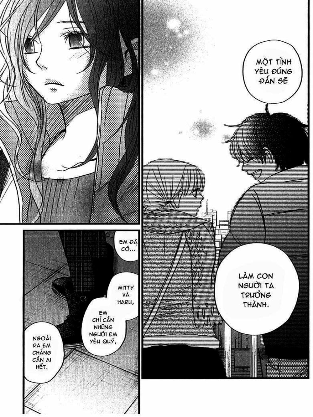 Truyện Tranh Quái Vật Bàn Bên - Tonari No Kaibutsu-Kun trang 4