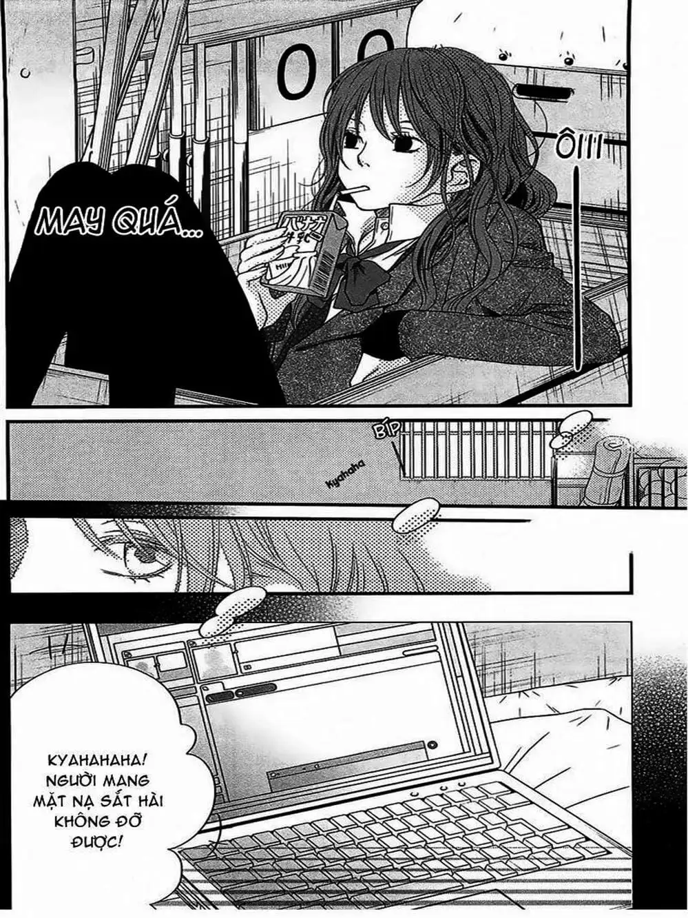 Truyện Tranh Quái Vật Bàn Bên - Tonari No Kaibutsu-Kun trang 4