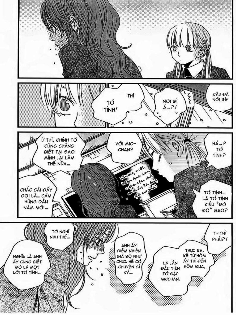 Truyện Tranh Quái Vật Bàn Bên - Tonari No Kaibutsu-Kun trang 4