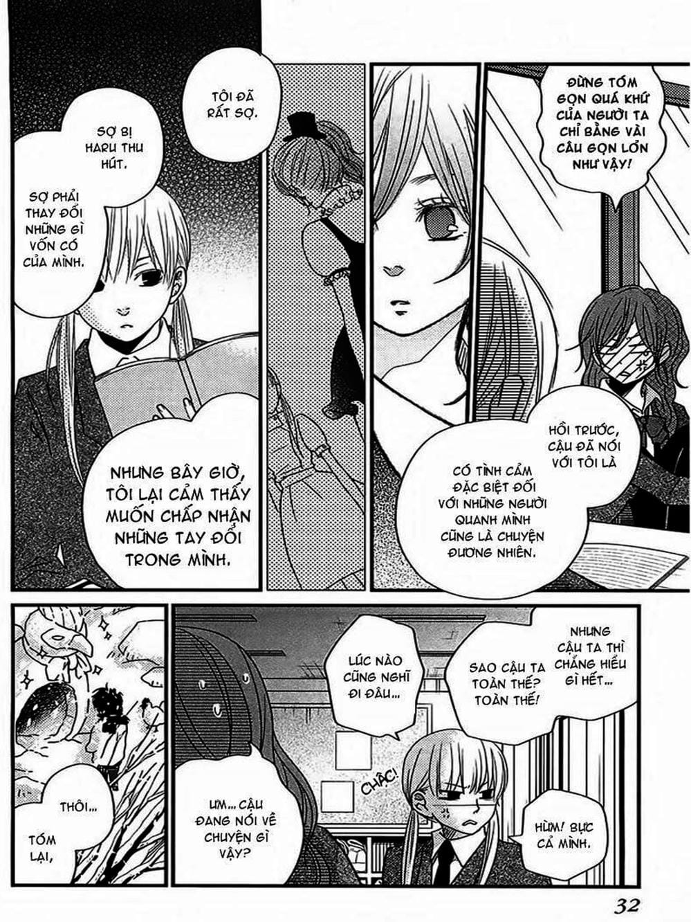 Truyện Tranh Quái Vật Bàn Bên - Tonari No Kaibutsu-Kun trang 4