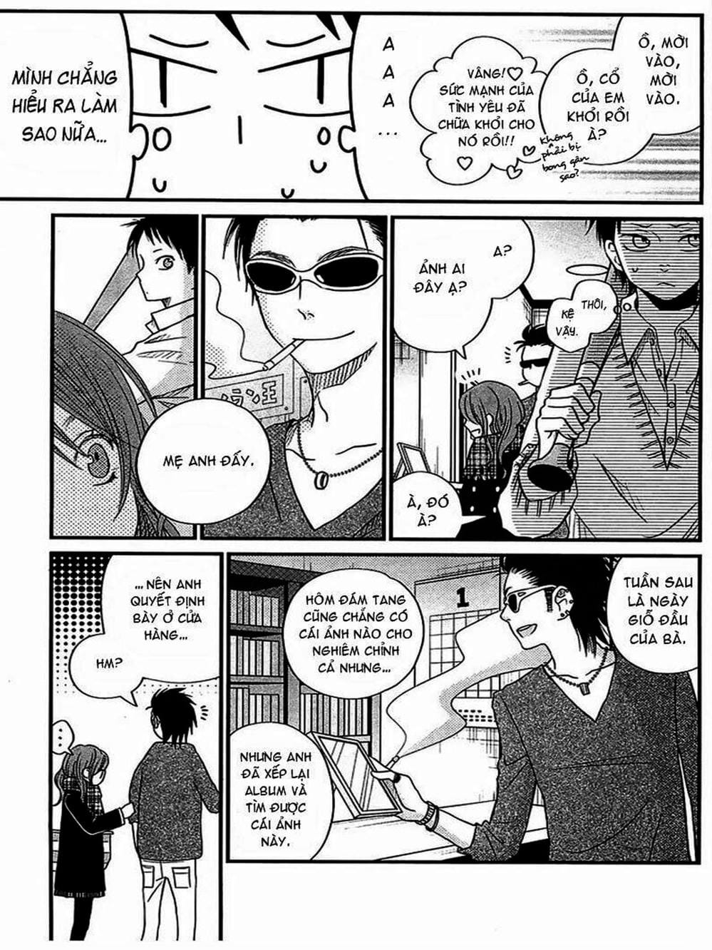 Truyện Tranh Quái Vật Bàn Bên - Tonari No Kaibutsu-Kun trang 4