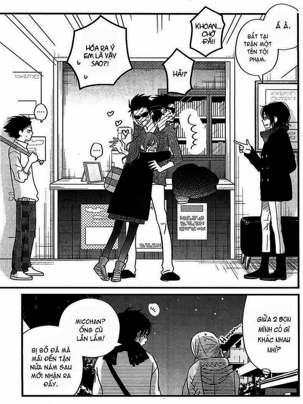 Truyện Tranh Quái Vật Bàn Bên - Tonari No Kaibutsu-Kun trang 4