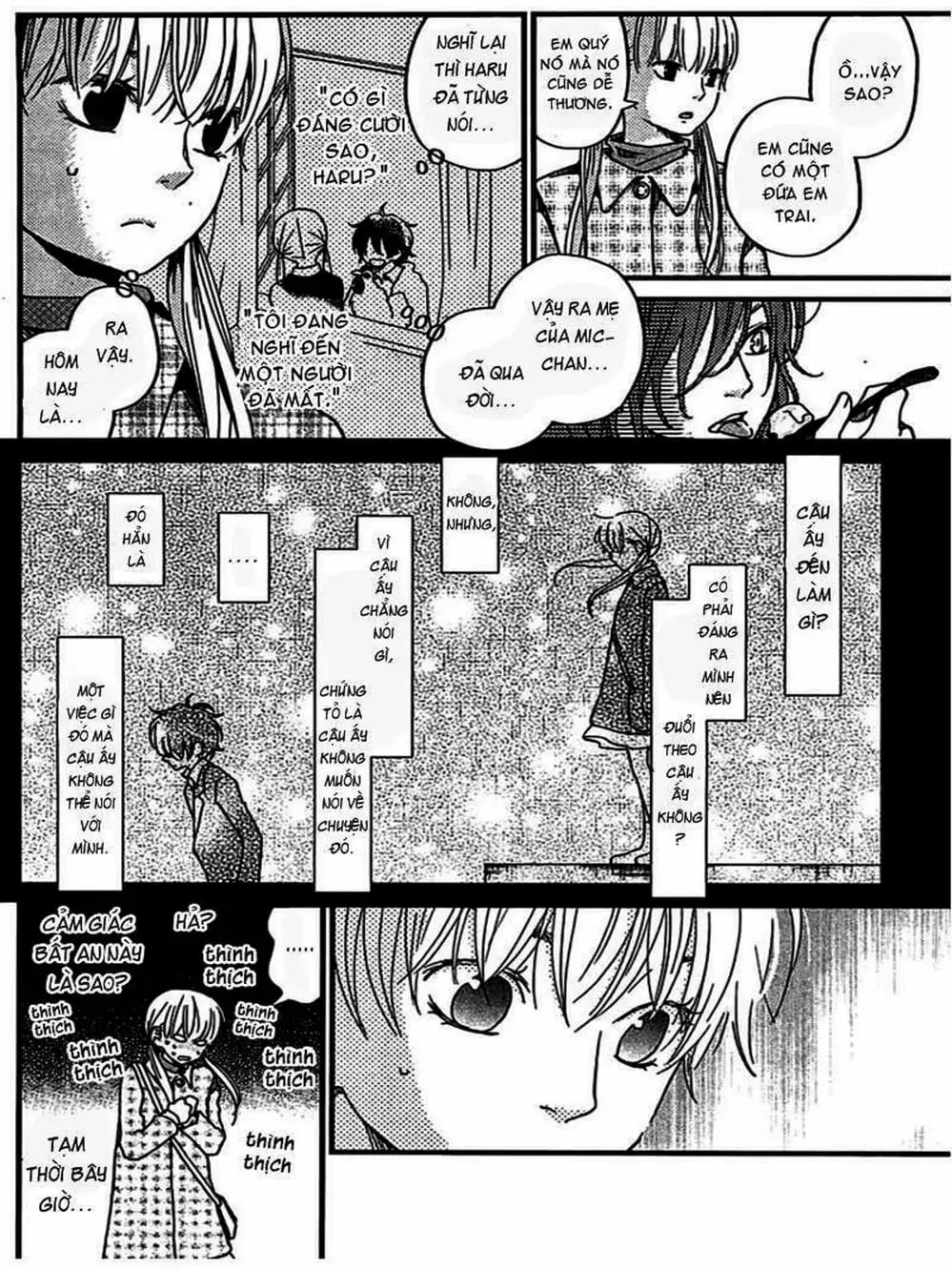 Truyện Tranh Quái Vật Bàn Bên - Tonari No Kaibutsu-Kun trang 4