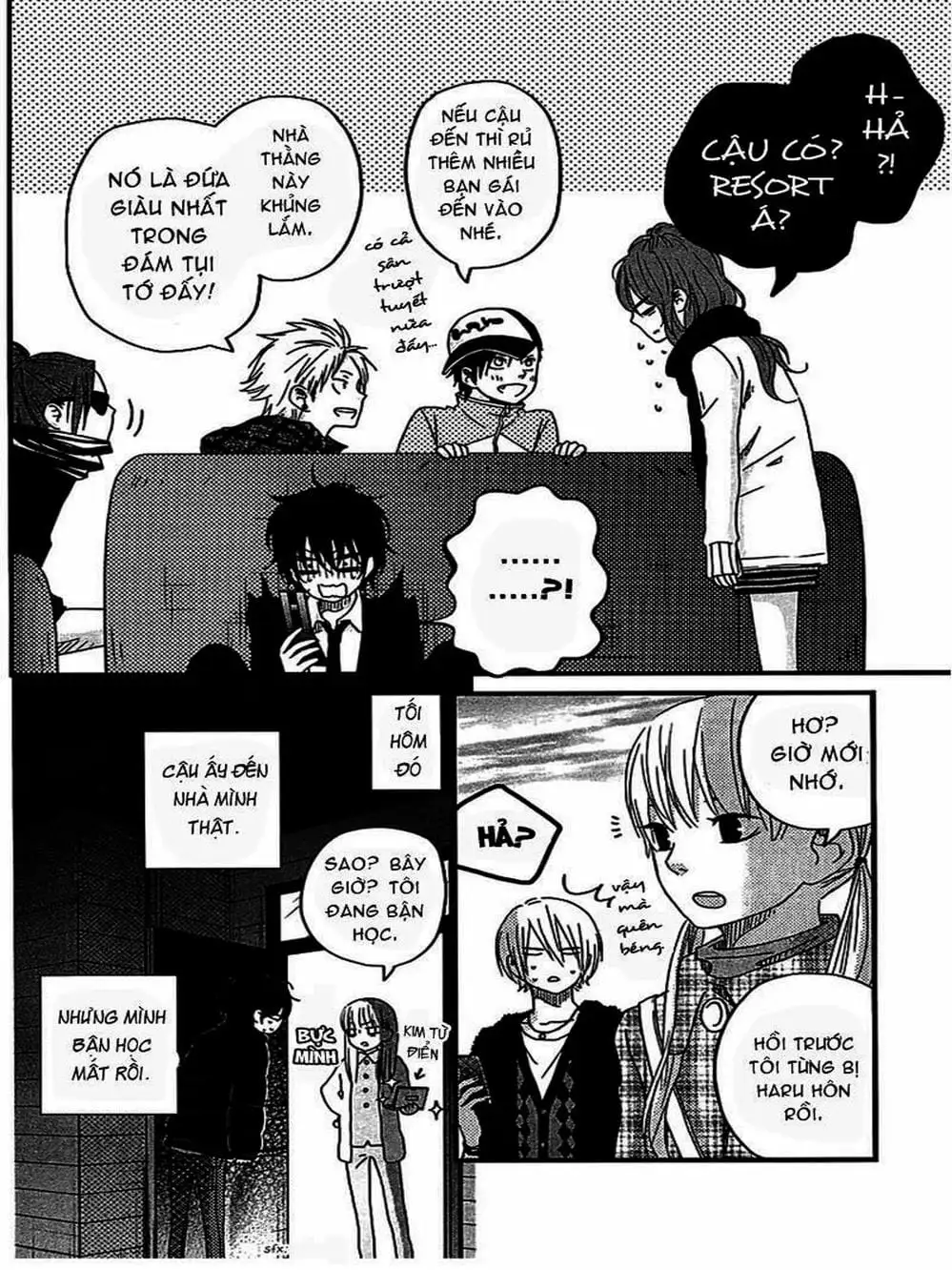 Truyện Tranh Quái Vật Bàn Bên - Tonari No Kaibutsu-Kun trang 4