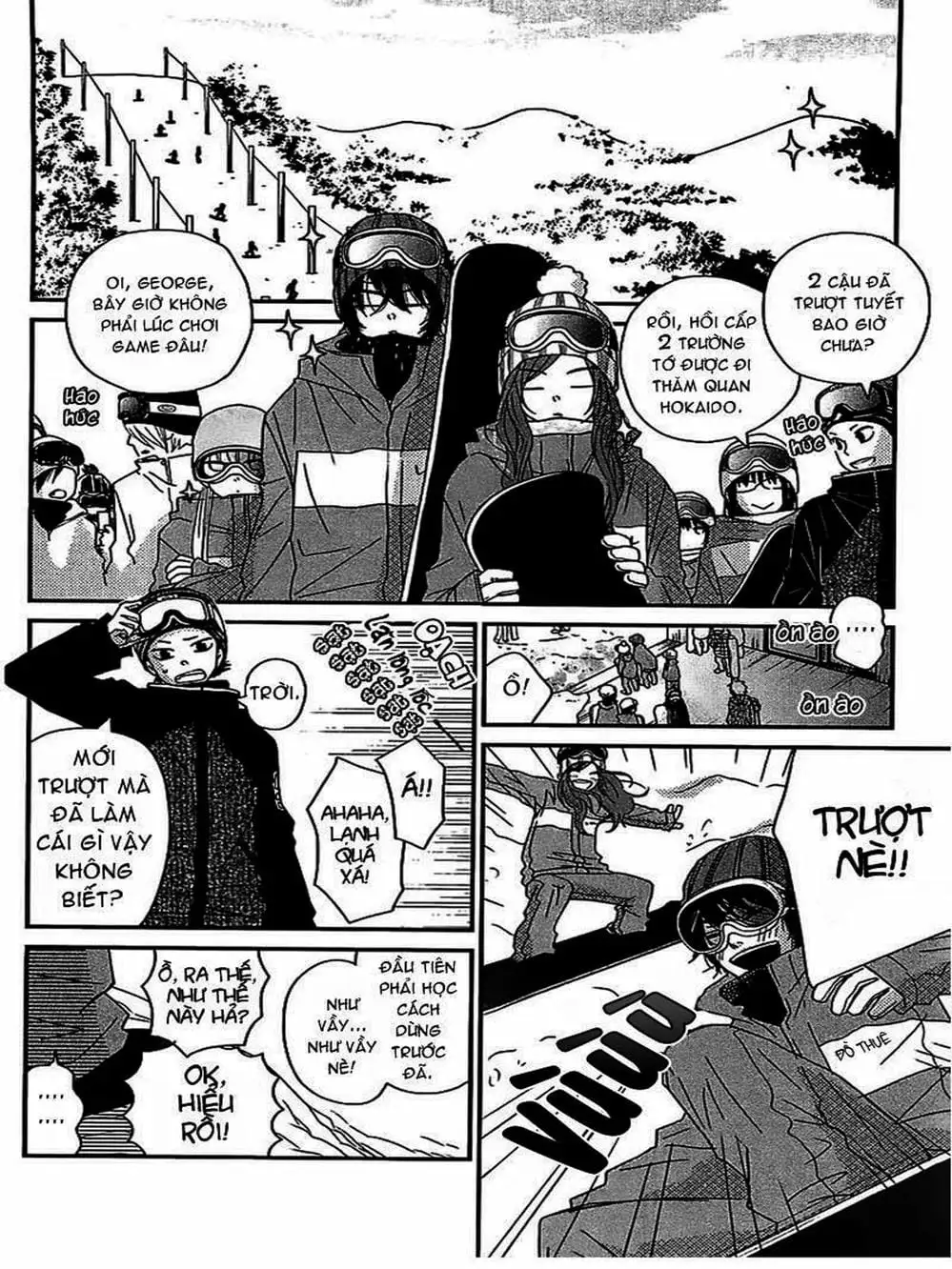 Truyện Tranh Quái Vật Bàn Bên - Tonari No Kaibutsu-Kun trang 4