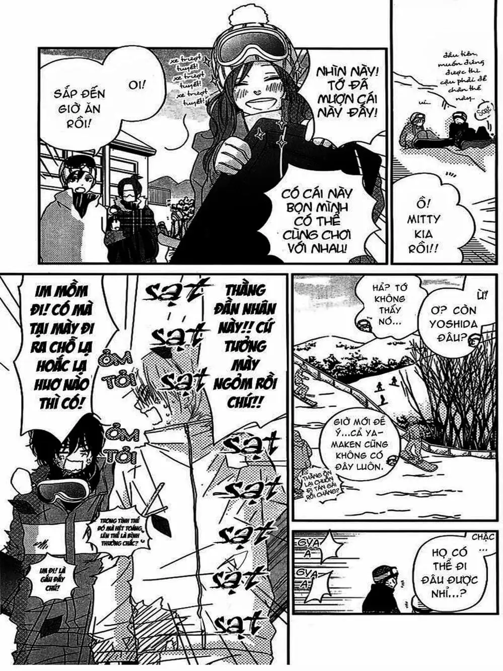 Truyện Tranh Quái Vật Bàn Bên - Tonari No Kaibutsu-Kun trang 4