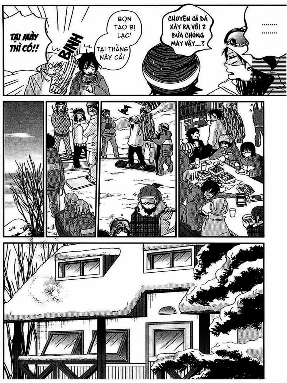 Truyện Tranh Quái Vật Bàn Bên - Tonari No Kaibutsu-Kun trang 4