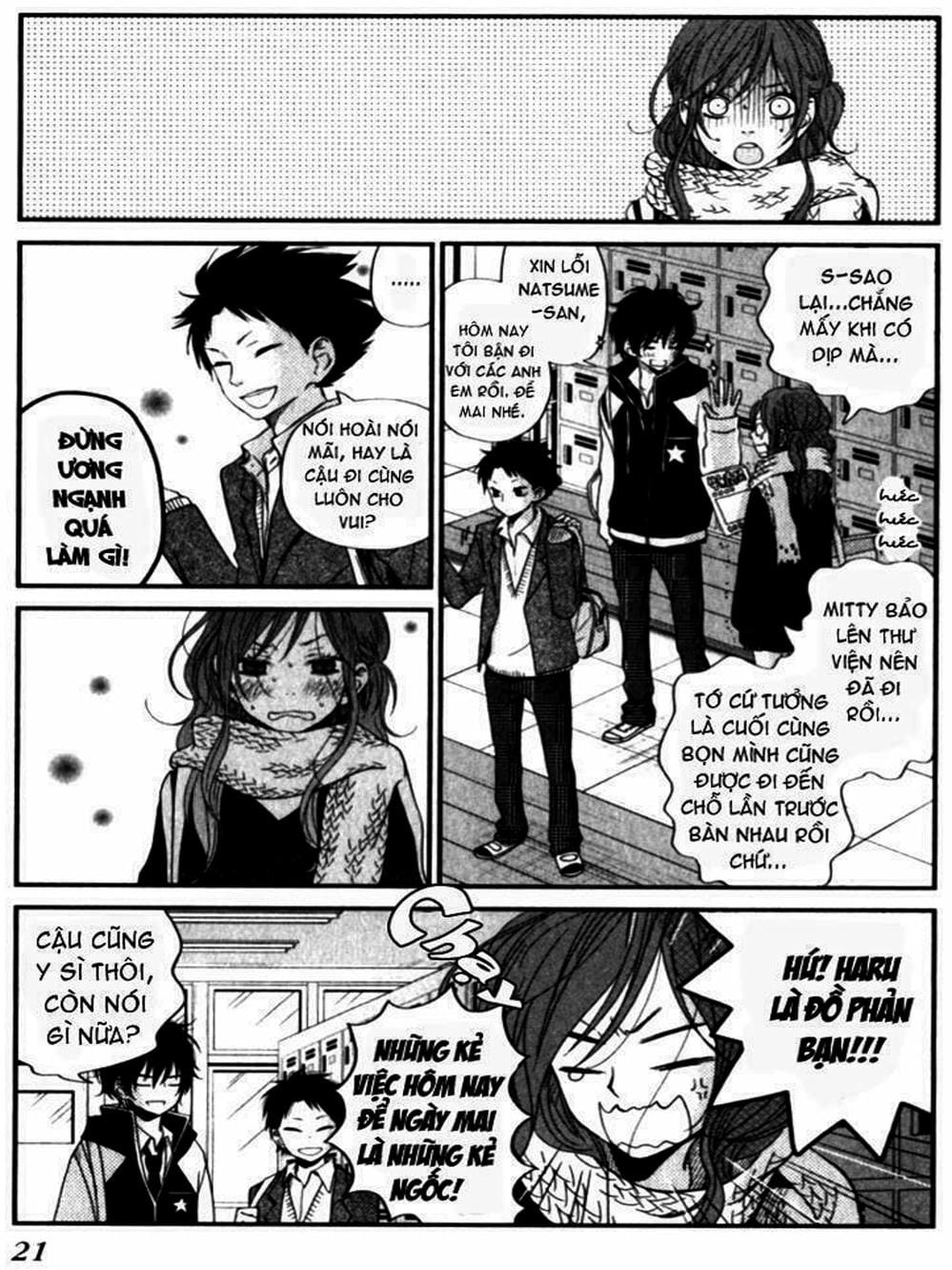 Truyện Tranh Quái Vật Bàn Bên - Tonari No Kaibutsu-Kun trang 4