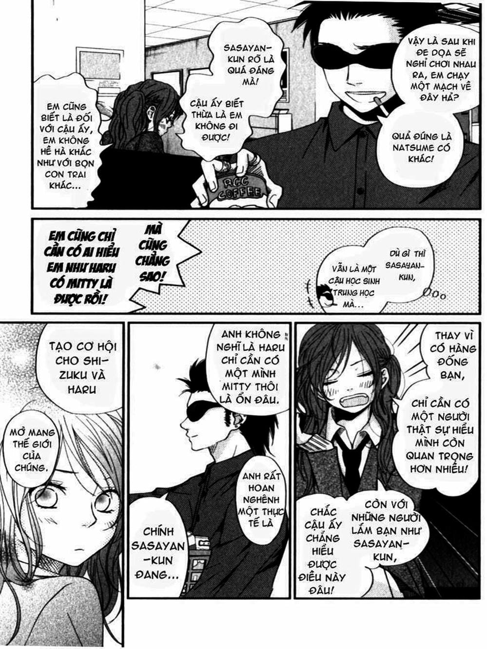 Truyện Tranh Quái Vật Bàn Bên - Tonari No Kaibutsu-Kun trang 4
