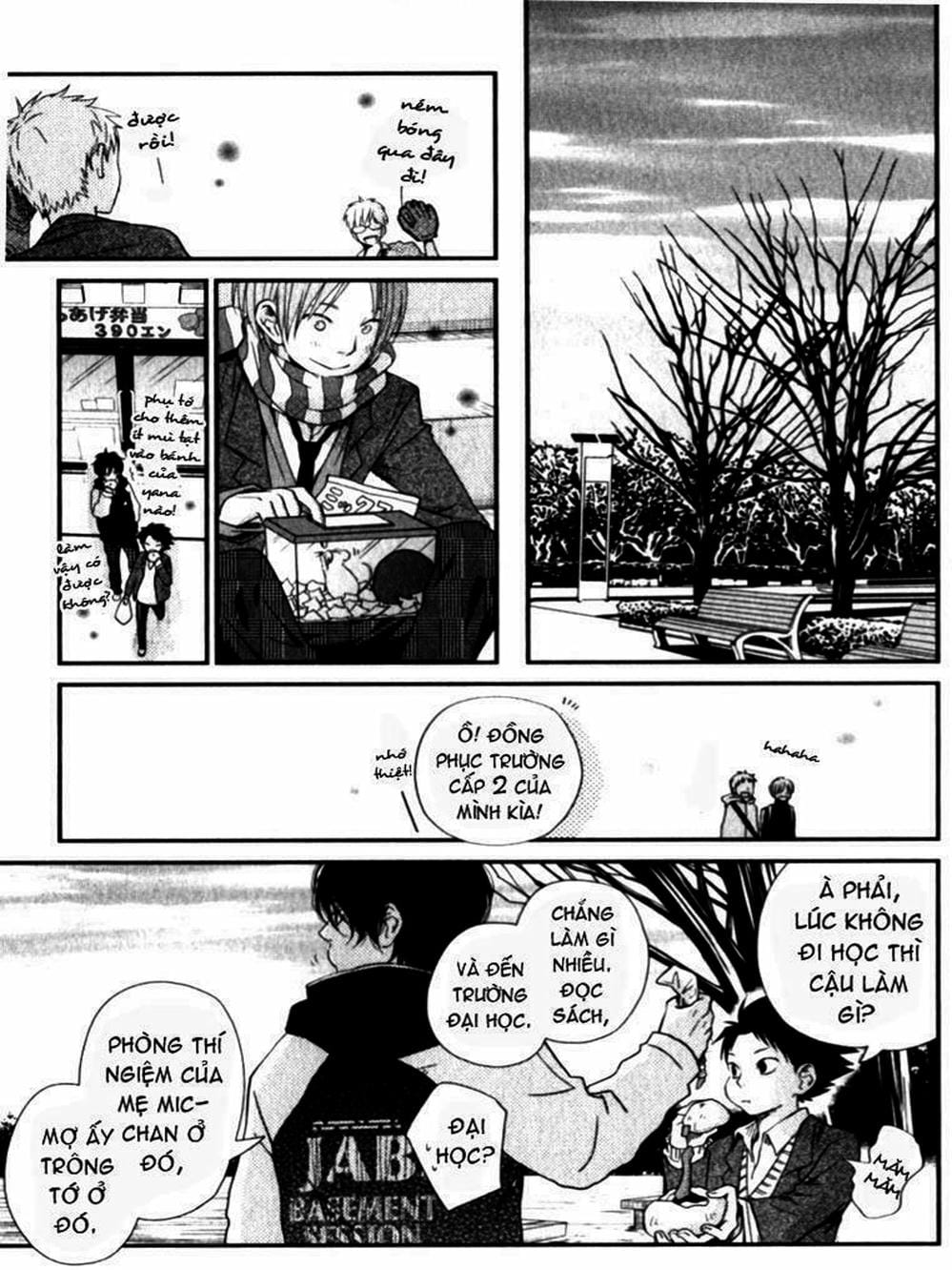 Truyện Tranh Quái Vật Bàn Bên - Tonari No Kaibutsu-Kun trang 4