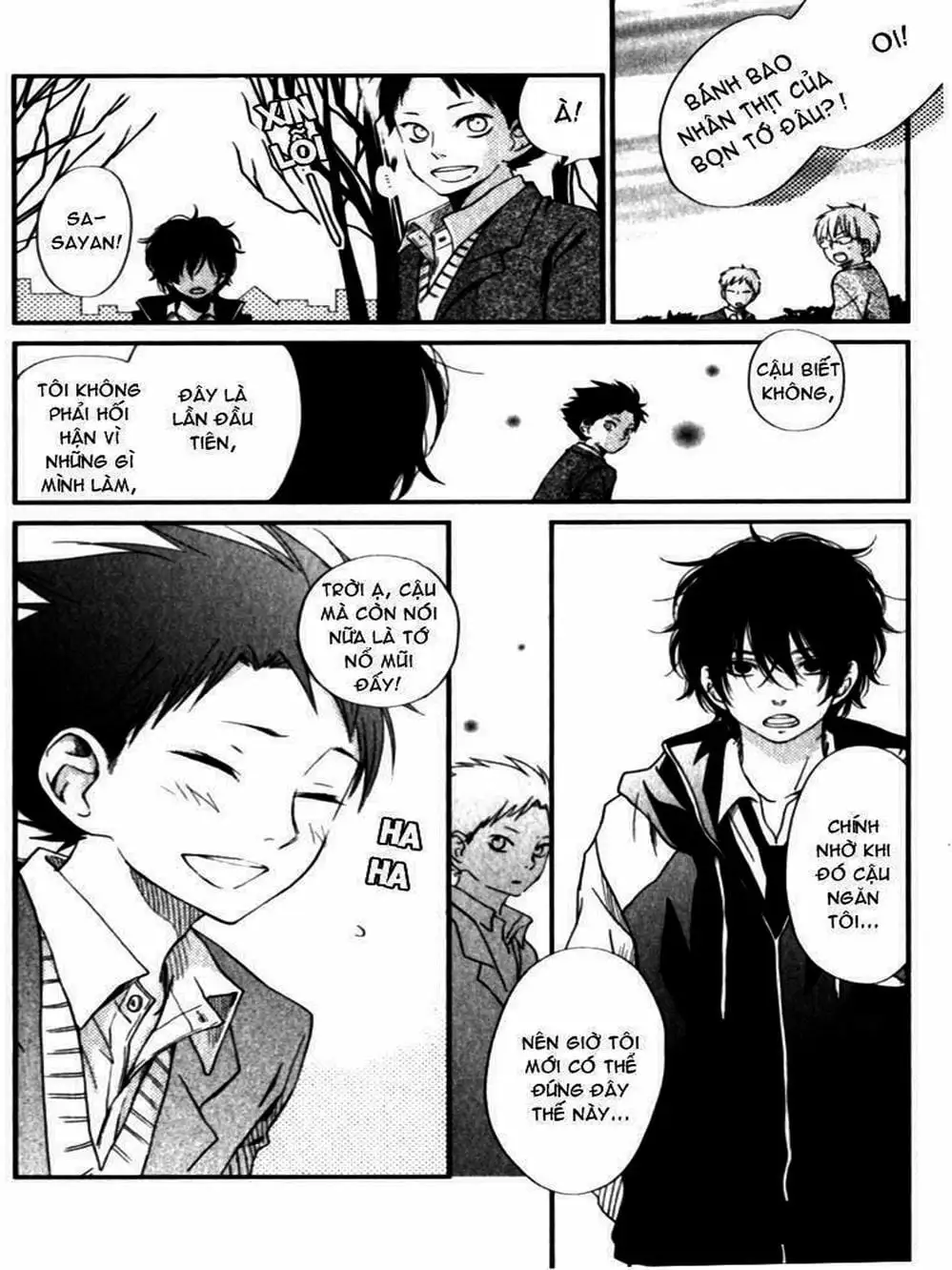 Truyện Tranh Quái Vật Bàn Bên - Tonari No Kaibutsu-Kun trang 4