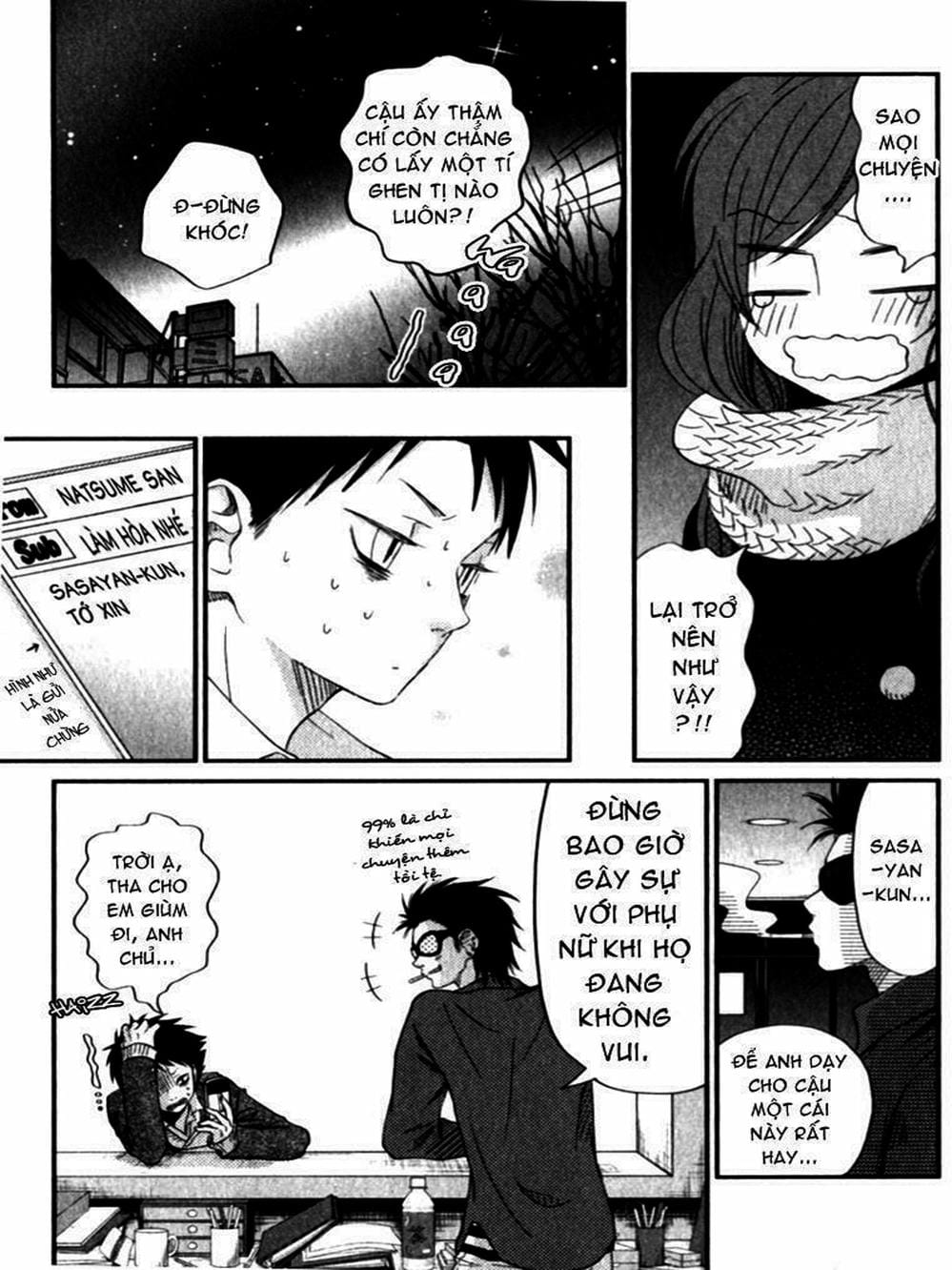 Truyện Tranh Quái Vật Bàn Bên - Tonari No Kaibutsu-Kun trang 4