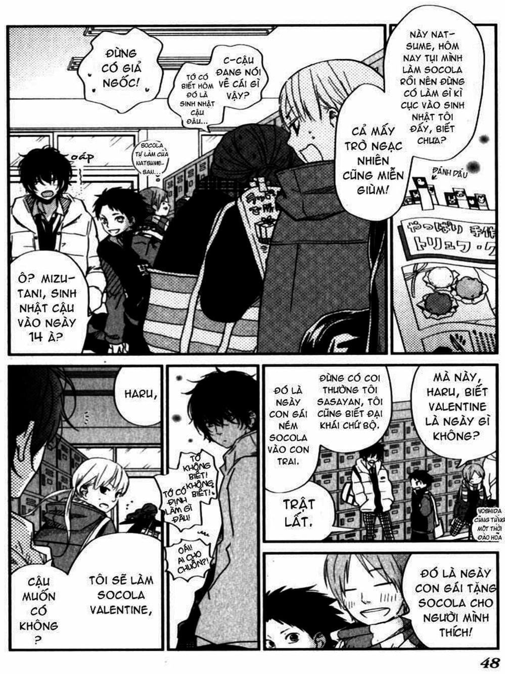 Truyện Tranh Quái Vật Bàn Bên - Tonari No Kaibutsu-Kun trang 4