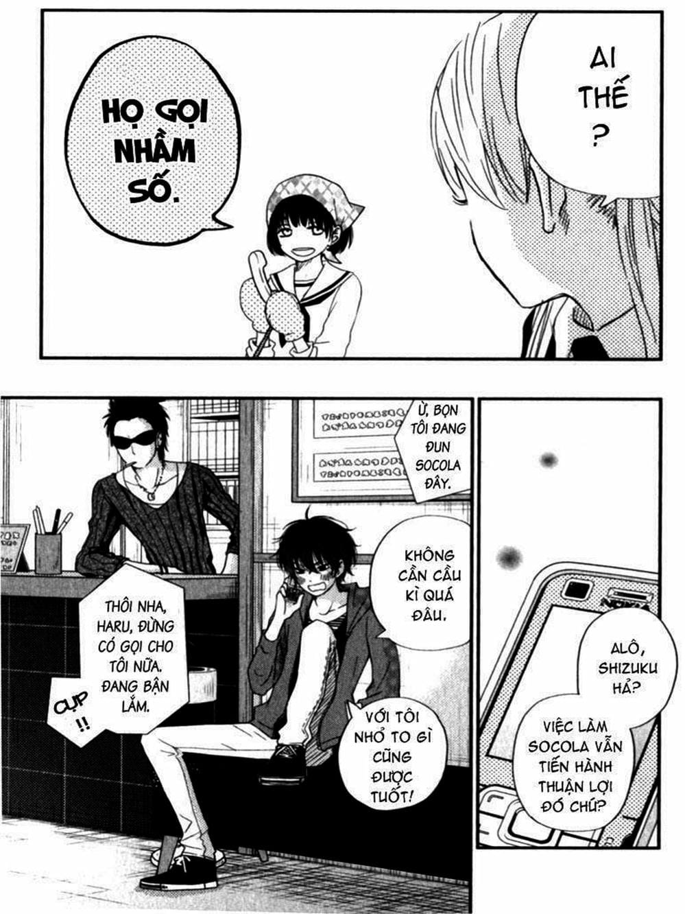 Truyện Tranh Quái Vật Bàn Bên - Tonari No Kaibutsu-Kun trang 4