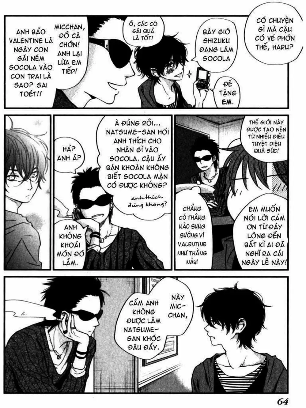 Truyện Tranh Quái Vật Bàn Bên - Tonari No Kaibutsu-Kun trang 4