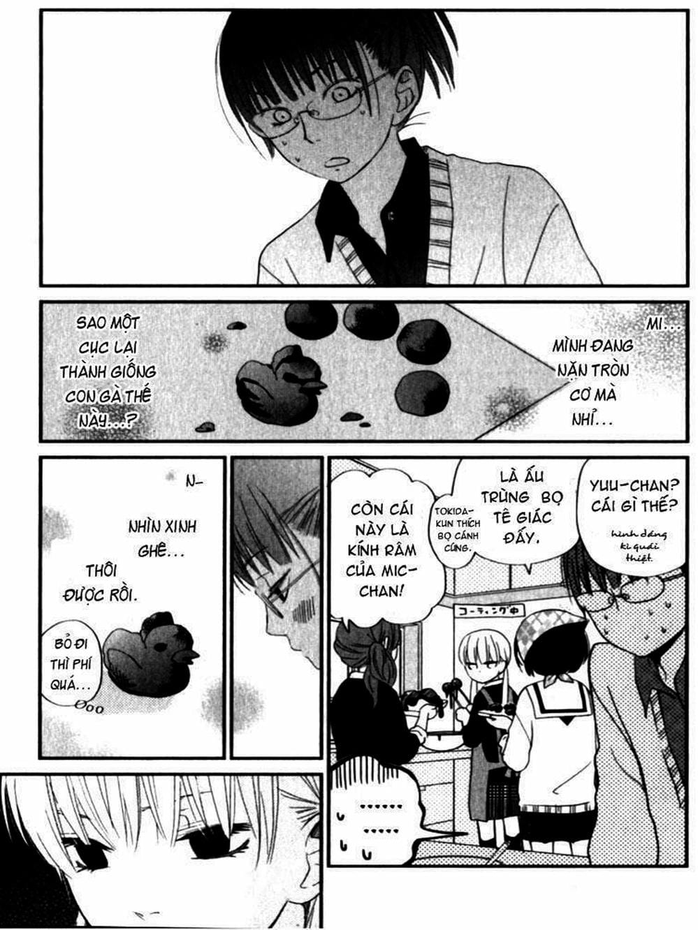 Truyện Tranh Quái Vật Bàn Bên - Tonari No Kaibutsu-Kun trang 4