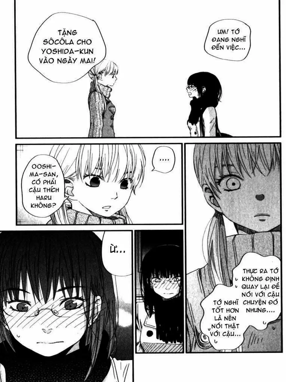 Truyện Tranh Quái Vật Bàn Bên - Tonari No Kaibutsu-Kun trang 4