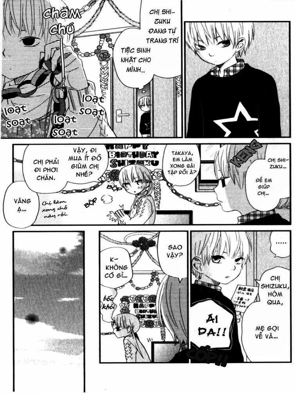 Truyện Tranh Quái Vật Bàn Bên - Tonari No Kaibutsu-Kun trang 4